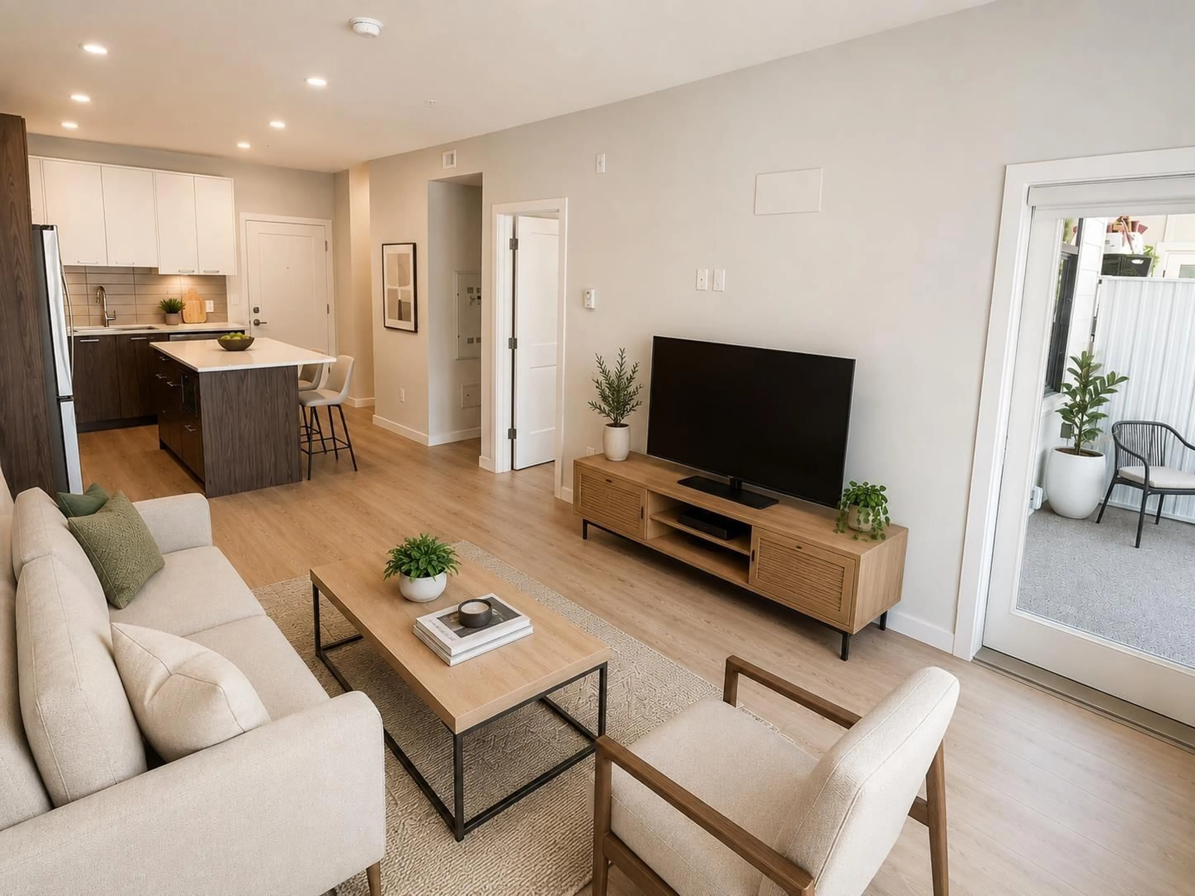 Living room with furniture, unknown for 514 - 3317 148 STREET, Surrey British Columbia V4P0H9