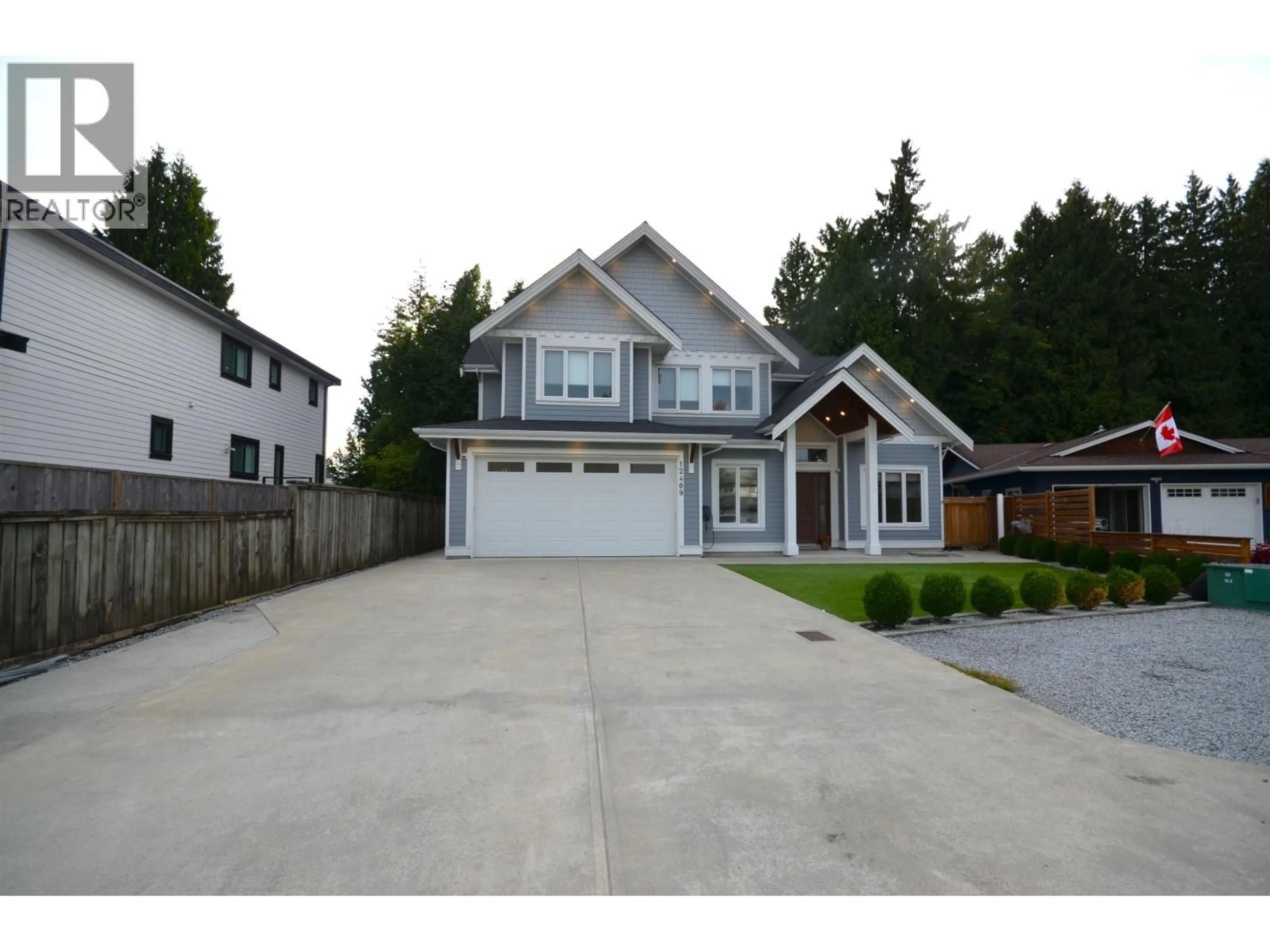 Home with vinyl exterior material, street for 12409 193B STREET, Pitt Meadows British Columbia V3Y1A5