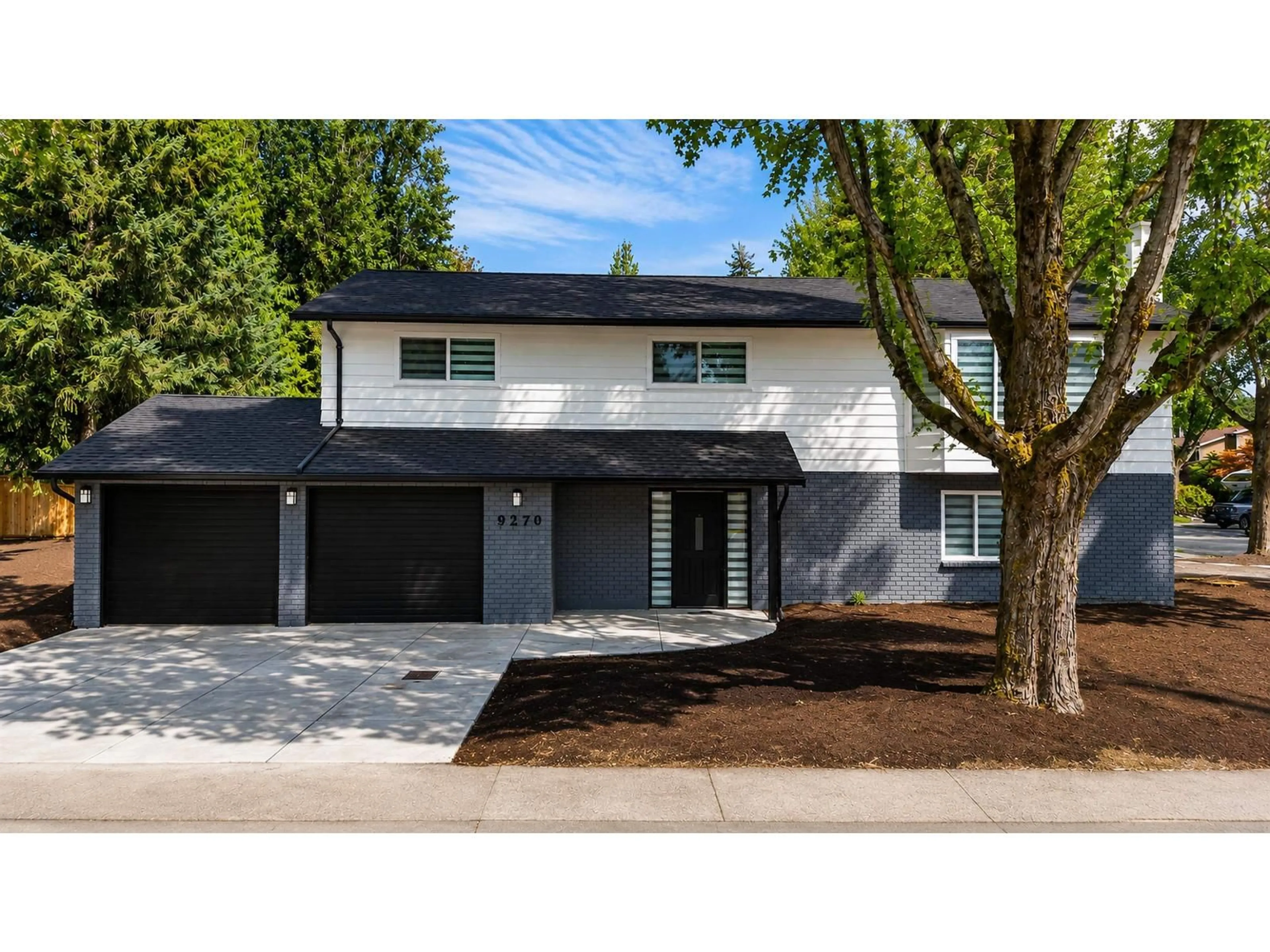 Home with vinyl exterior material, street for 9270 149 STREET, Surrey British Columbia V3R7B3