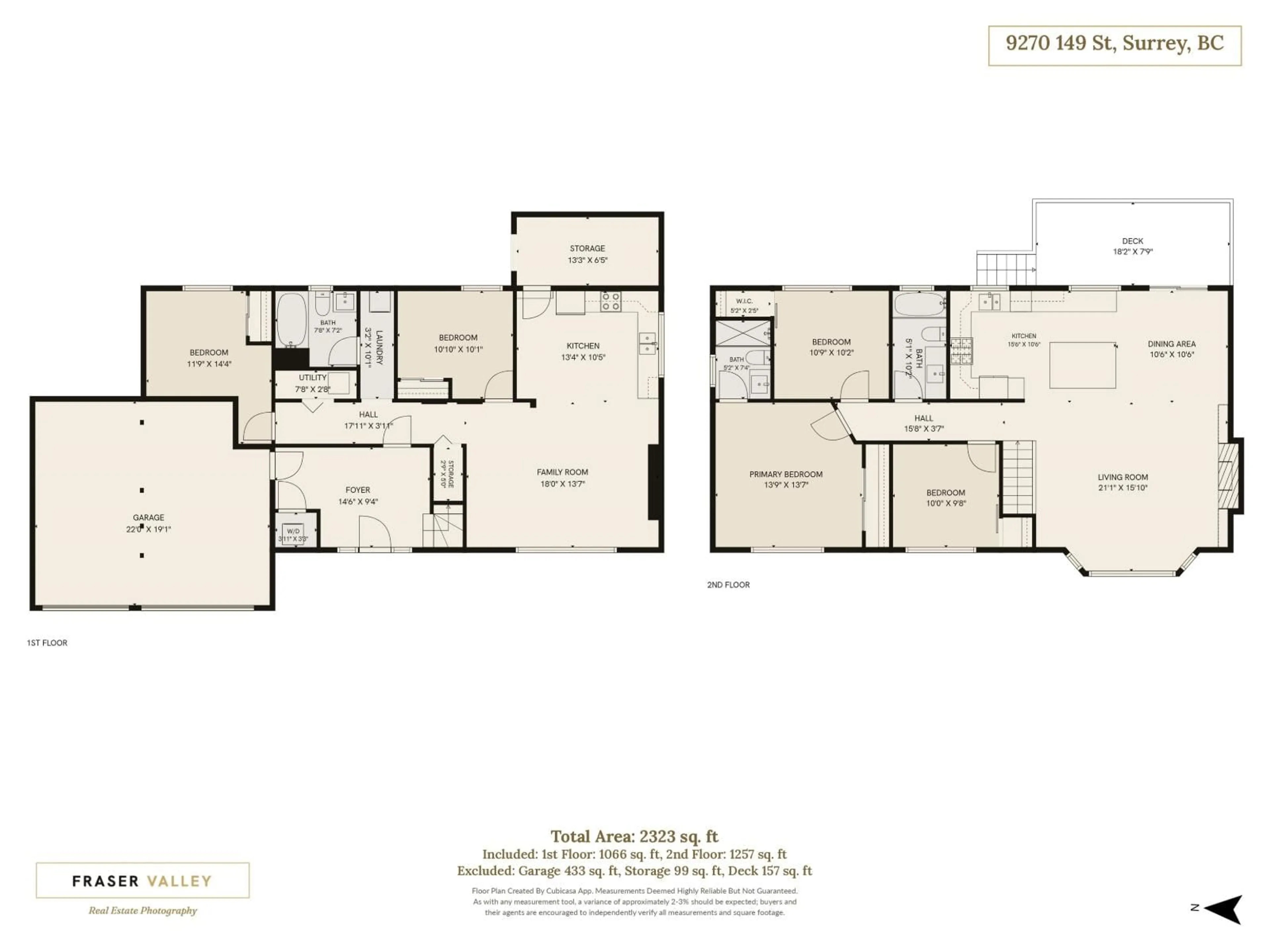 Floor plan for 9270 149 STREET, Surrey British Columbia V3R7B3