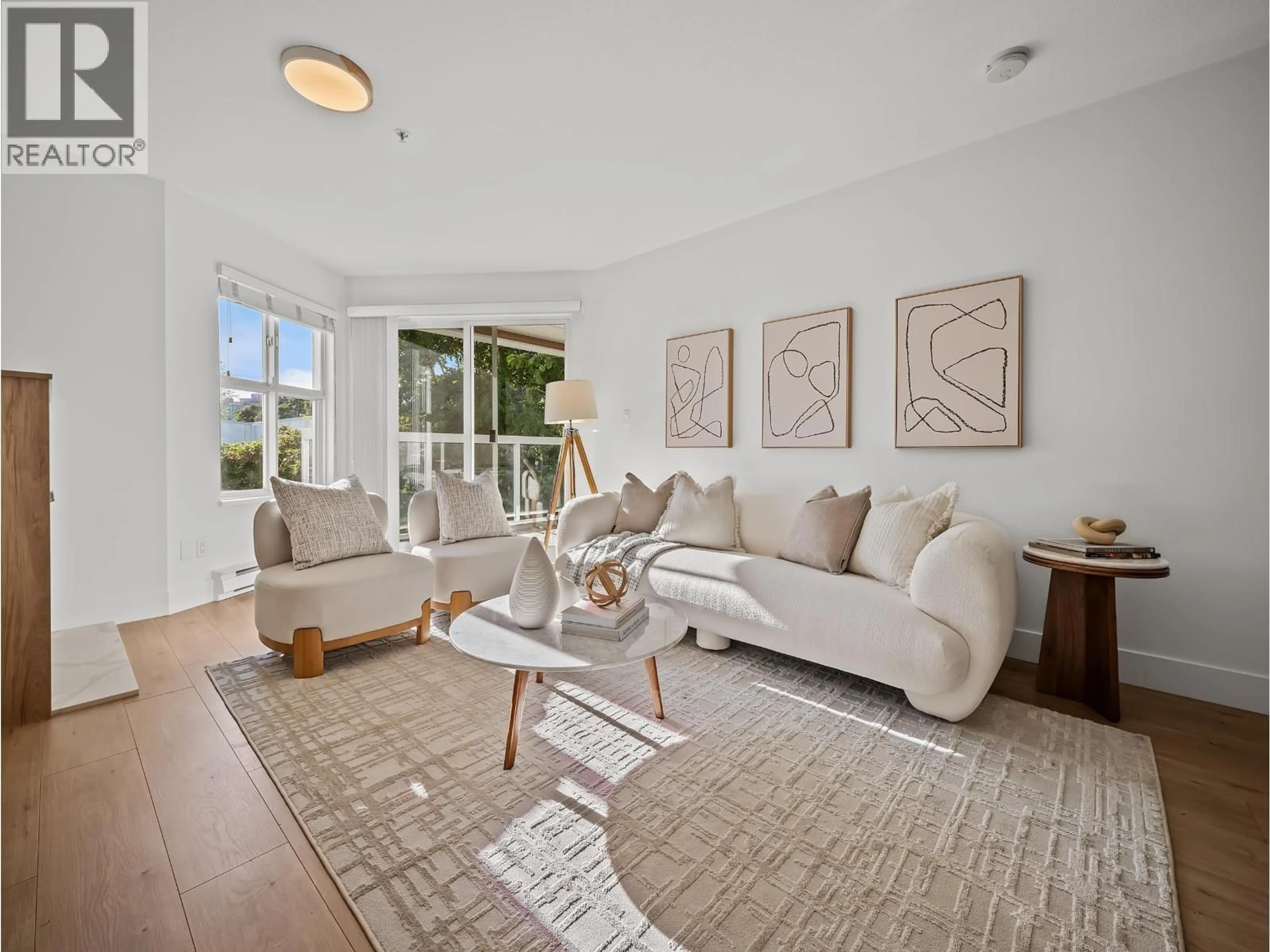 Living room with furniture, unknown for 213 - 3038 KENT AVENUE SOUTH, Vancouver British Columbia V5S4V8
