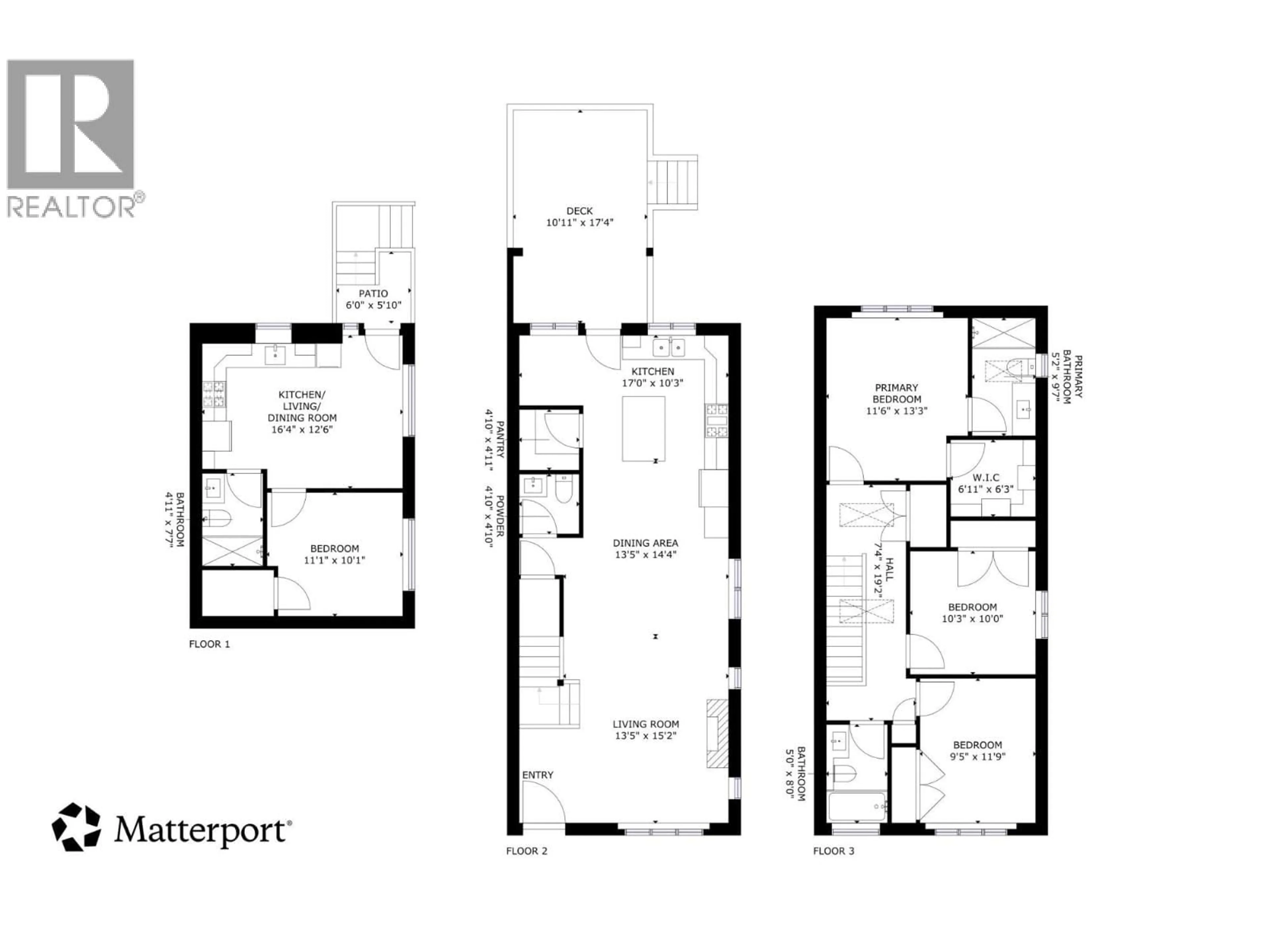 Floor plan for 1 - 556 62ND AVENUE, Vancouver British Columbia V6P2C9