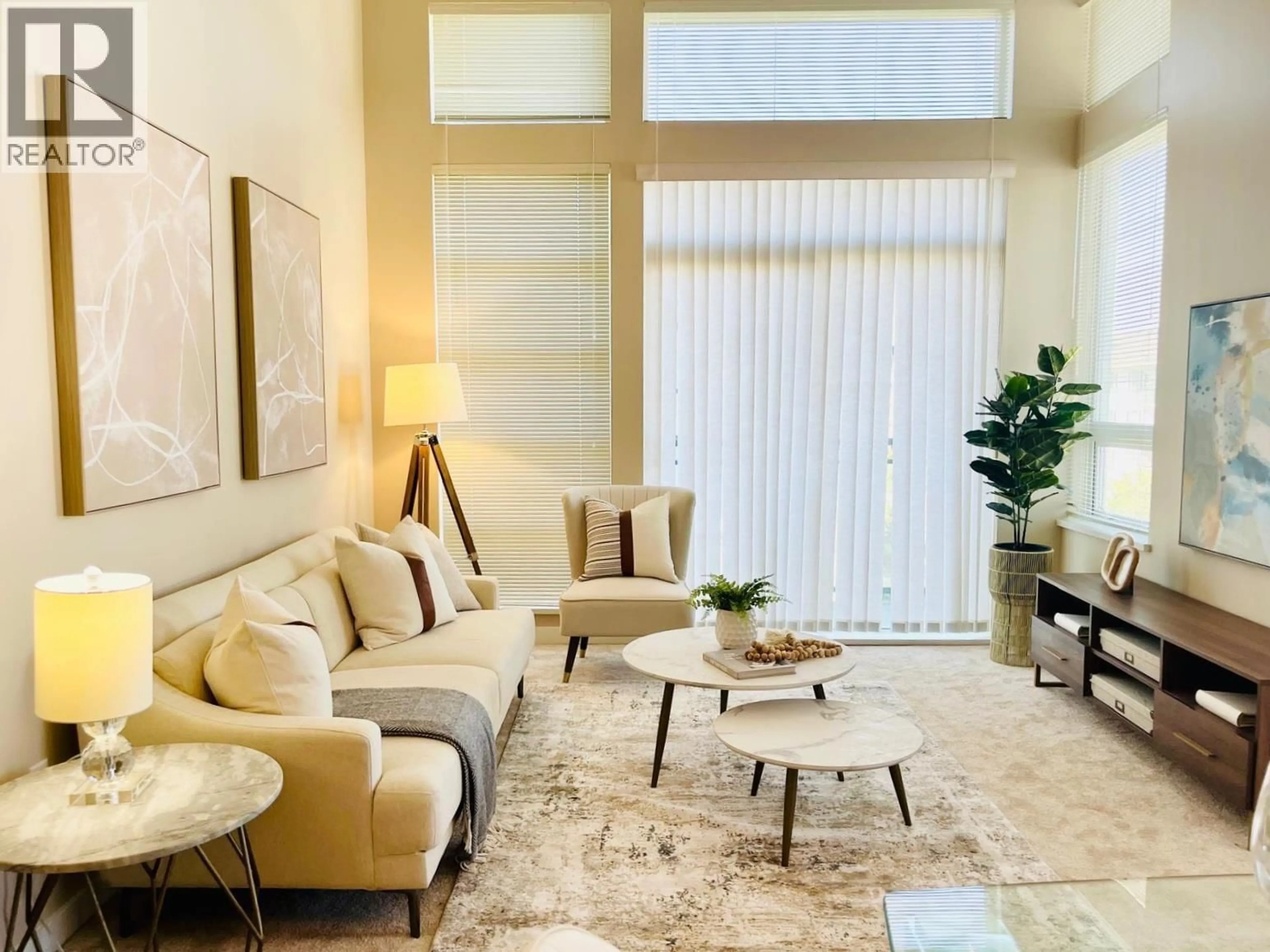 Living room with furniture, unknown for 432 - 9500 ODLIN ROAD, Richmond British Columbia V6X0H5