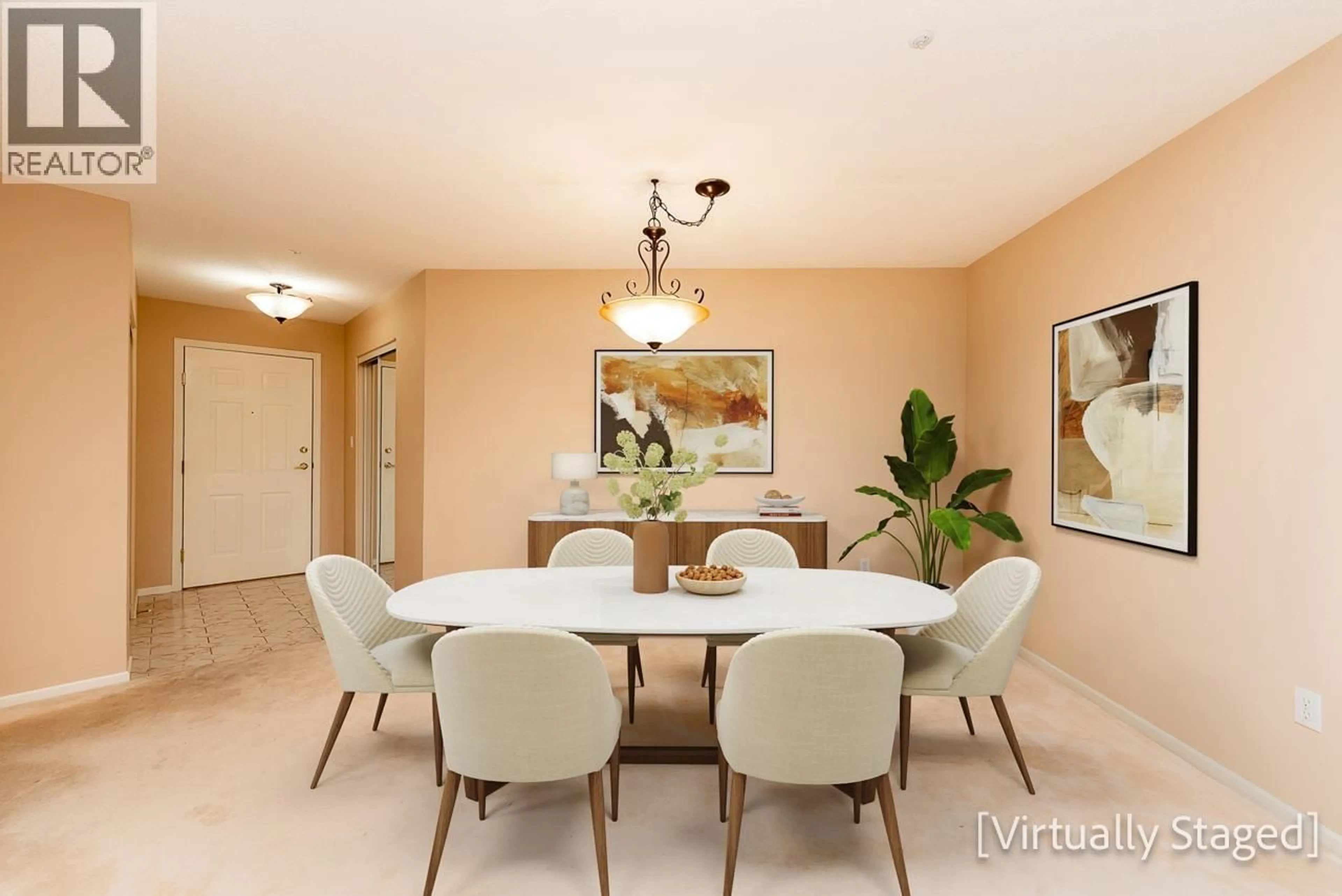 Dining room, ceramic/tile floor for 208 - 3690 BANFF COURT, North Vancouver British Columbia V7H2Y7