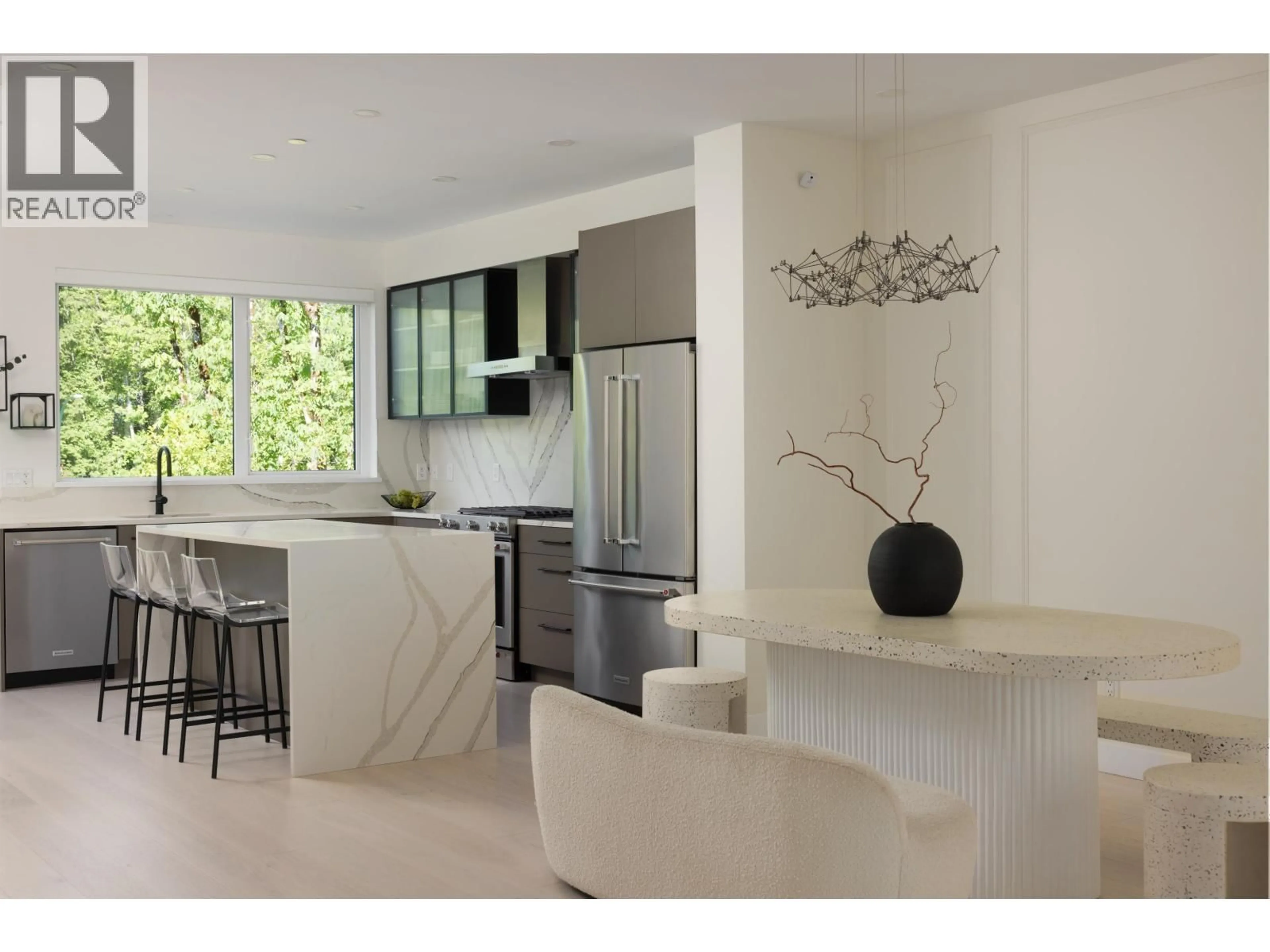 Open concept kitchen, ceramic/tile floor for 49 - 3597 MALSUM DRIVE, North Vancouver British Columbia V7G0B2