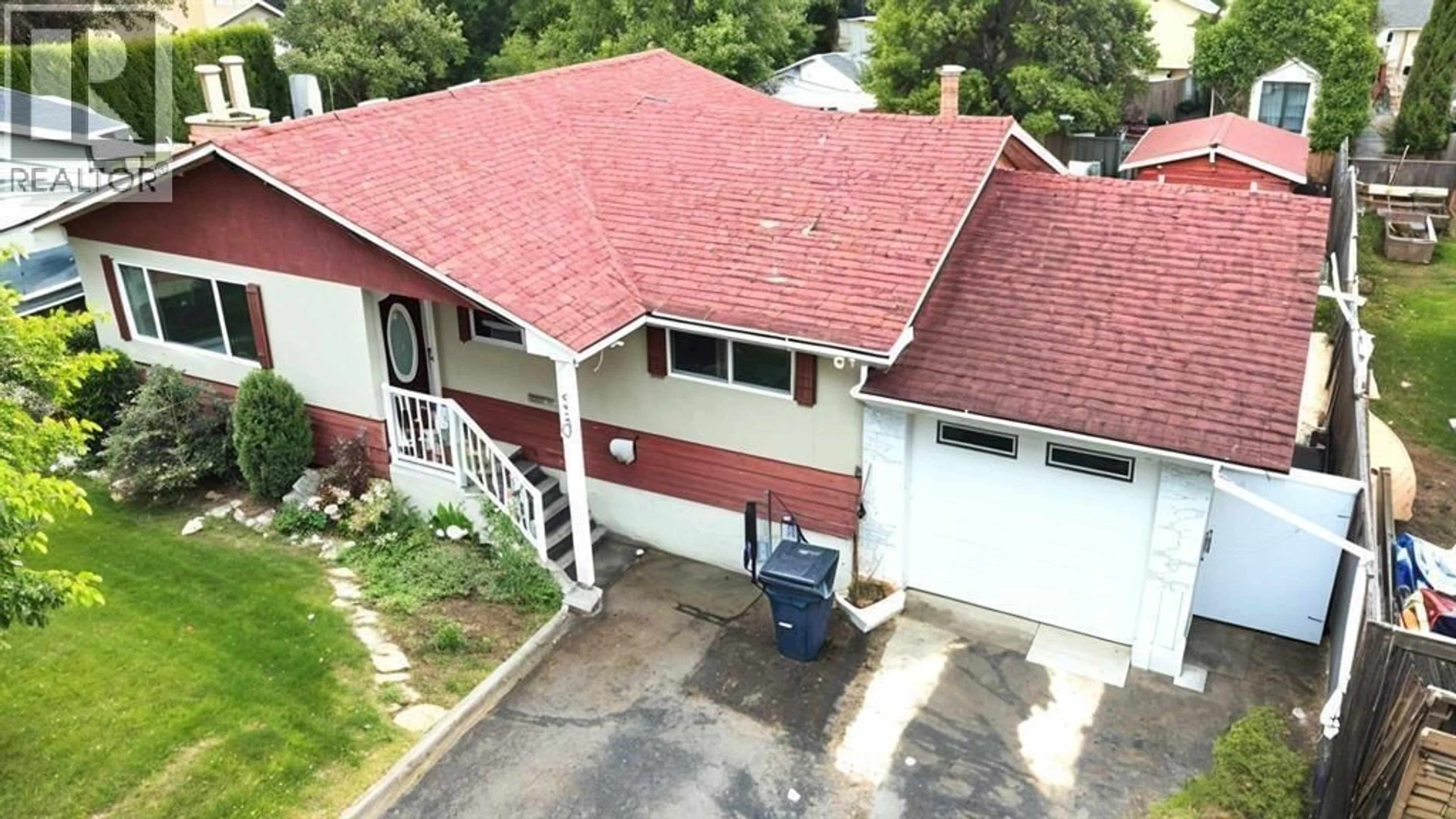A pic from outside/outdoor area/front of a property/back of a property/a pic from drone, unknown for 109 MCKENZIE AVENUE, Prince George British Columbia V2L4N5