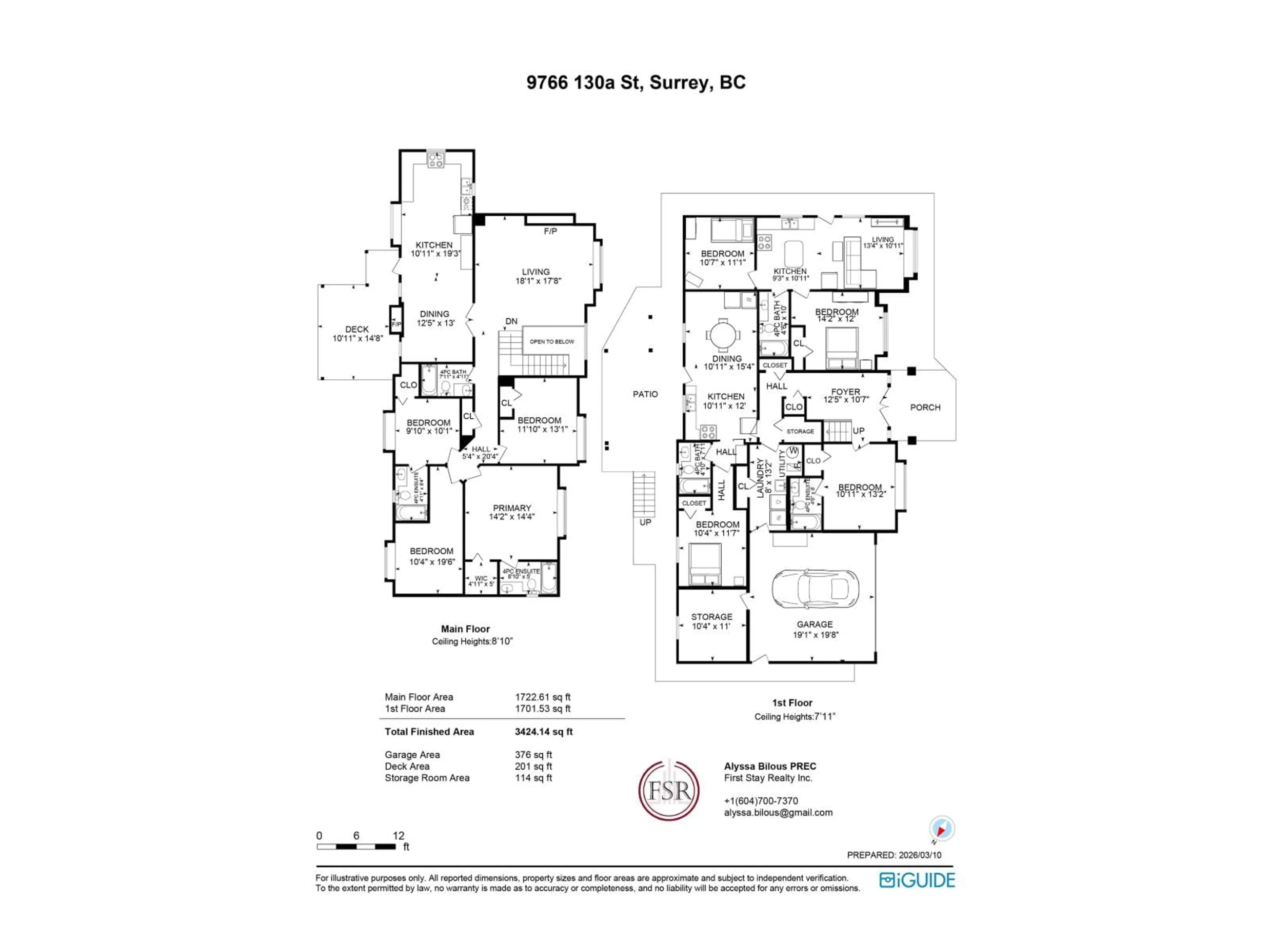 Floor plan for 9766 130A STREET, Surrey British Columbia V3T5K4