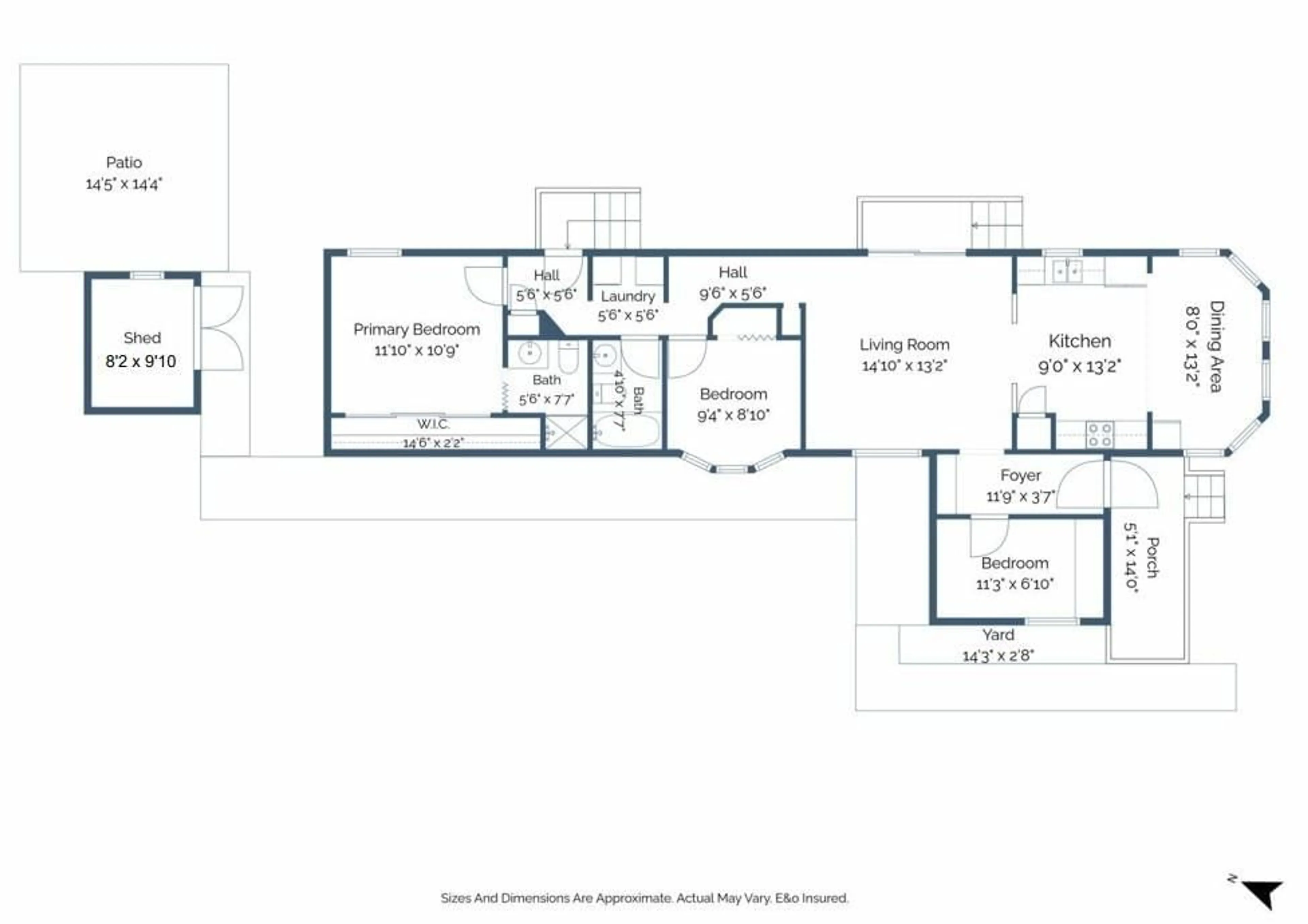 Floor plan for 10 - 65367 KAWKAWA LAKE ROAD, Hope British Columbia V0X1L1