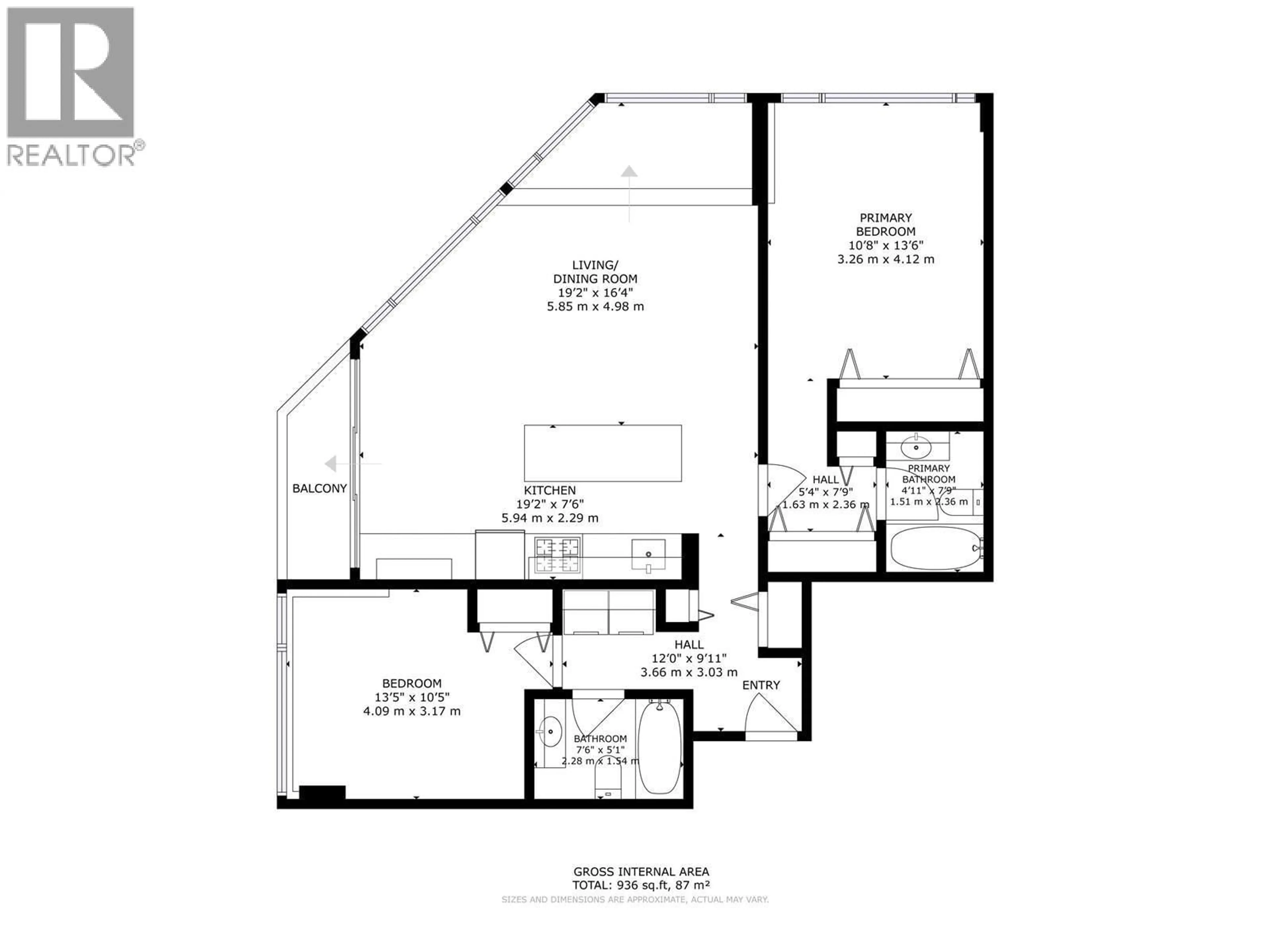 Floor plan for 701 - 31 ELLIOT STREET, New Westminster British Columbia V3L5C9