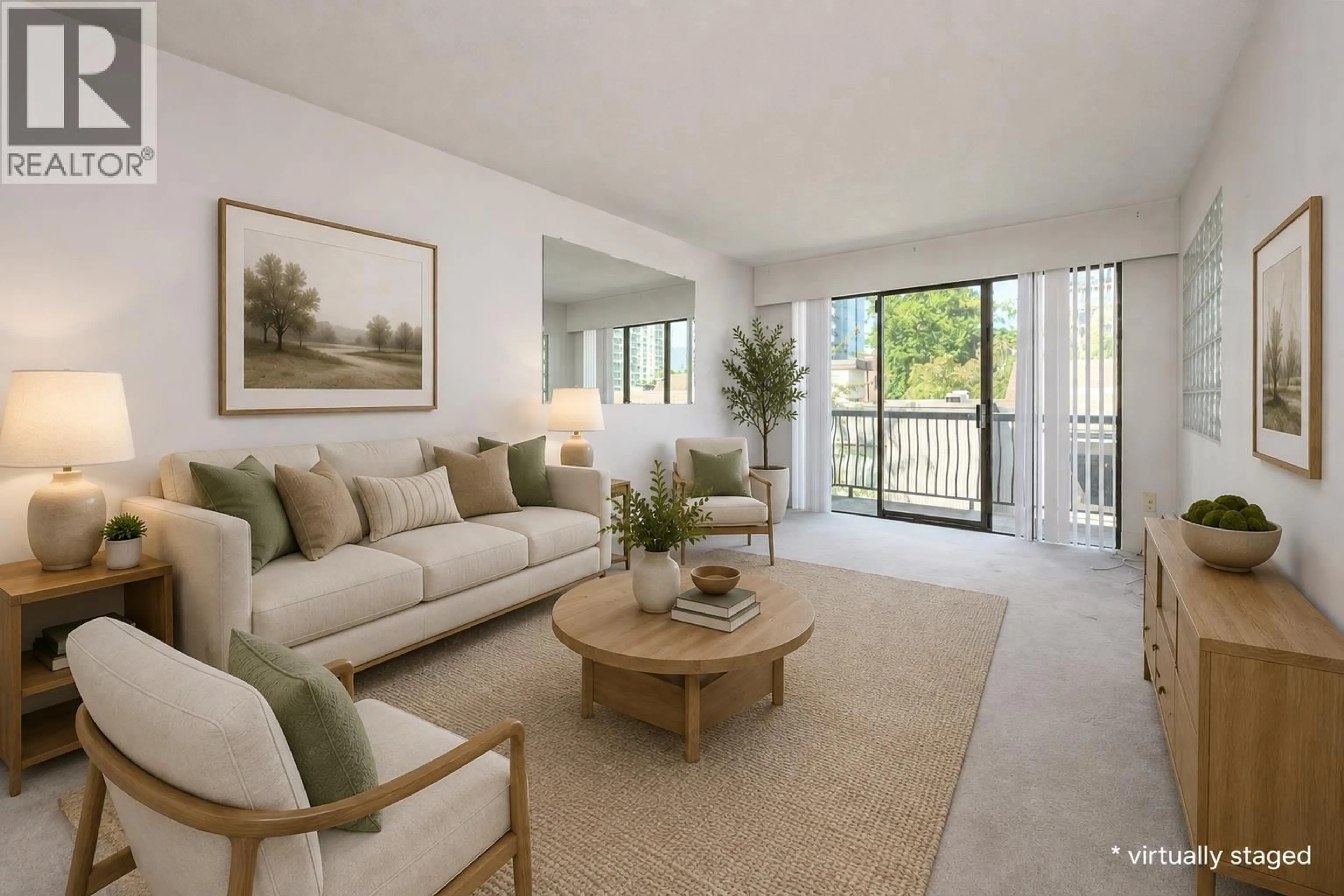 Living room with furniture, unknown for 302 - 214 15TH STREET, North Vancouver British Columbia V7L2R3