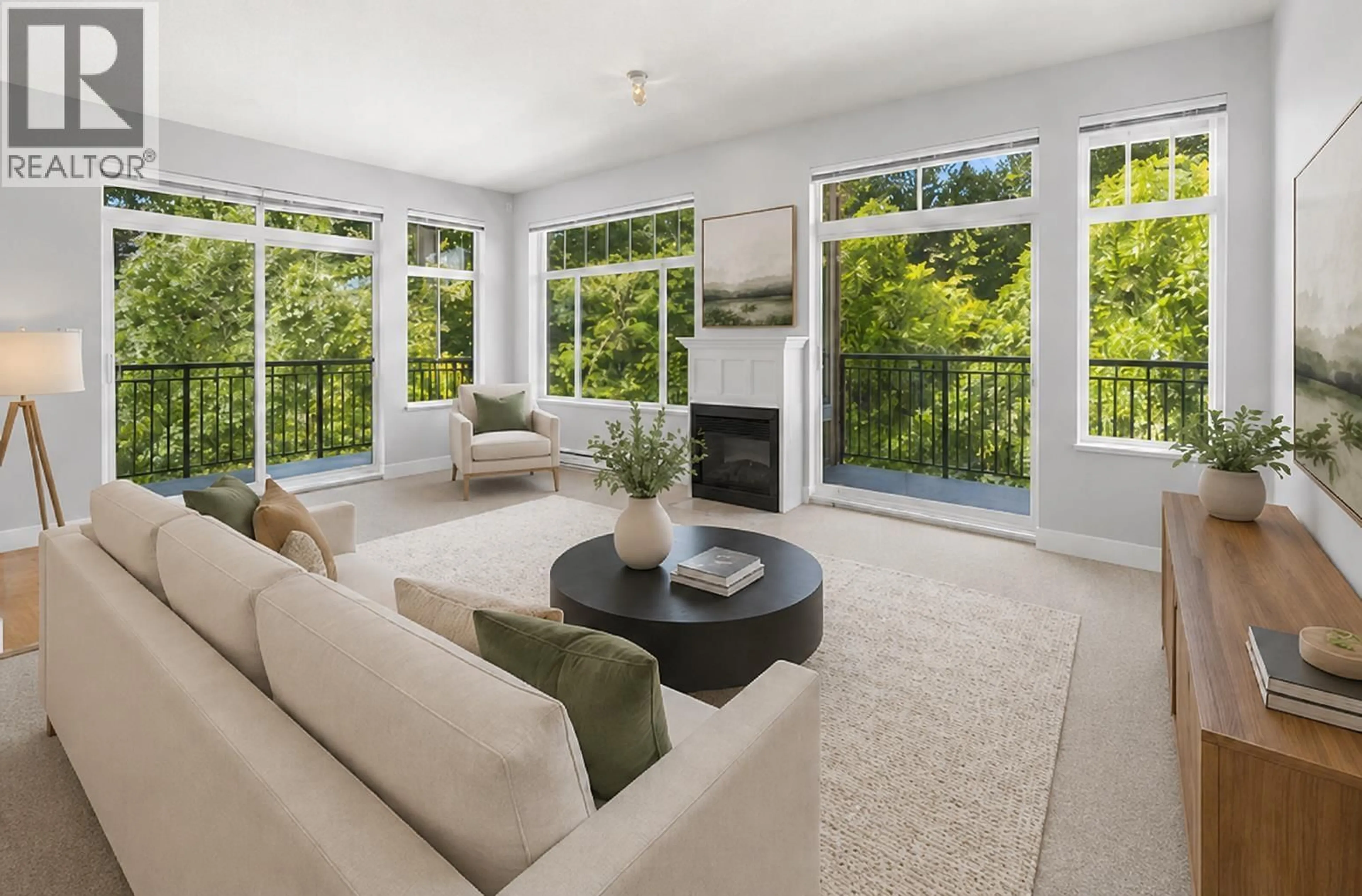 Living room with furniture, unknown for 313 - 2353 MARPOLE AVENUE, Port Coquitlam British Columbia V3C2A1