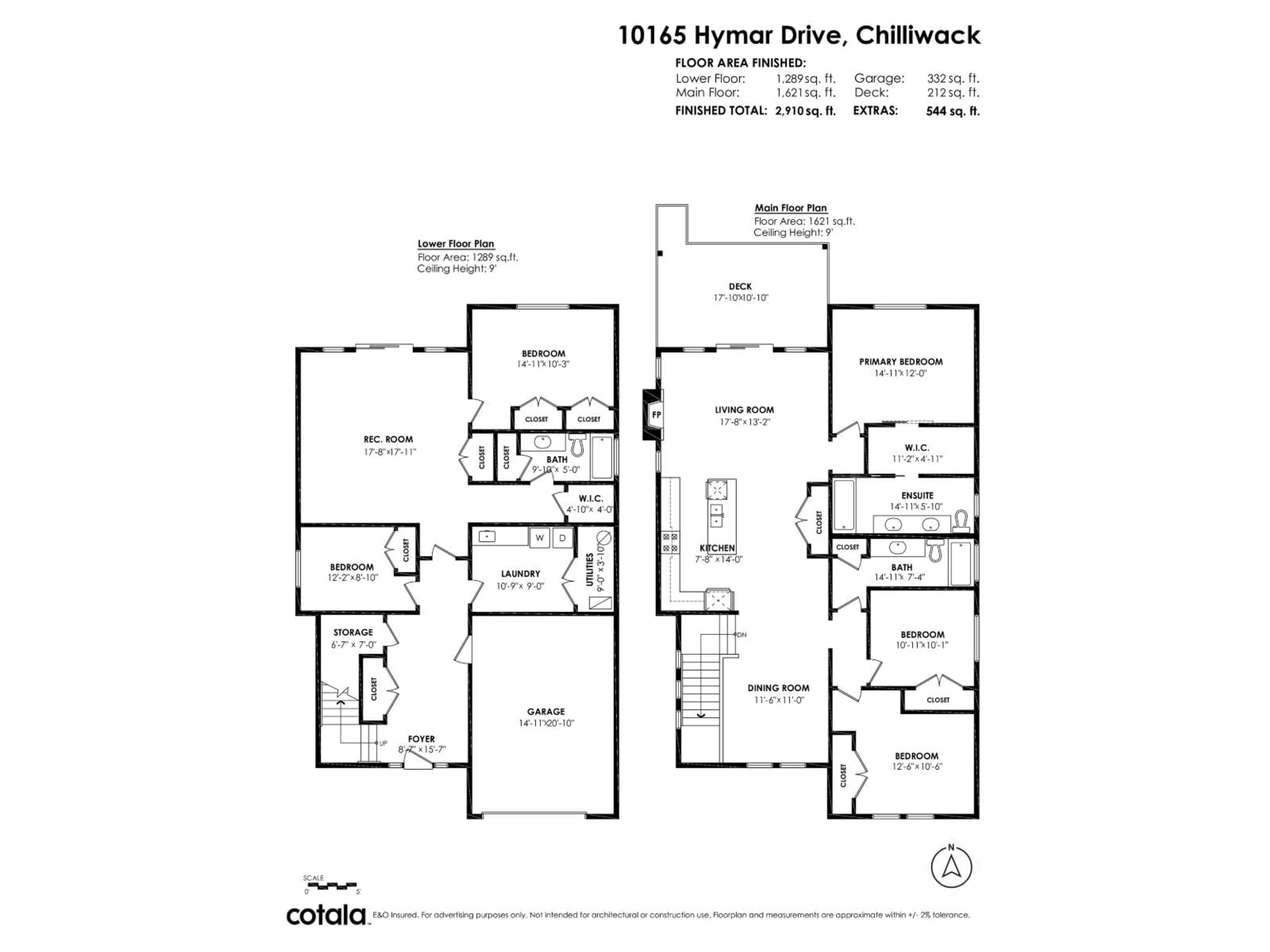 Floor plan for 10167 HYMAR DRIVE, Chilliwack British Columbia V2P5T5