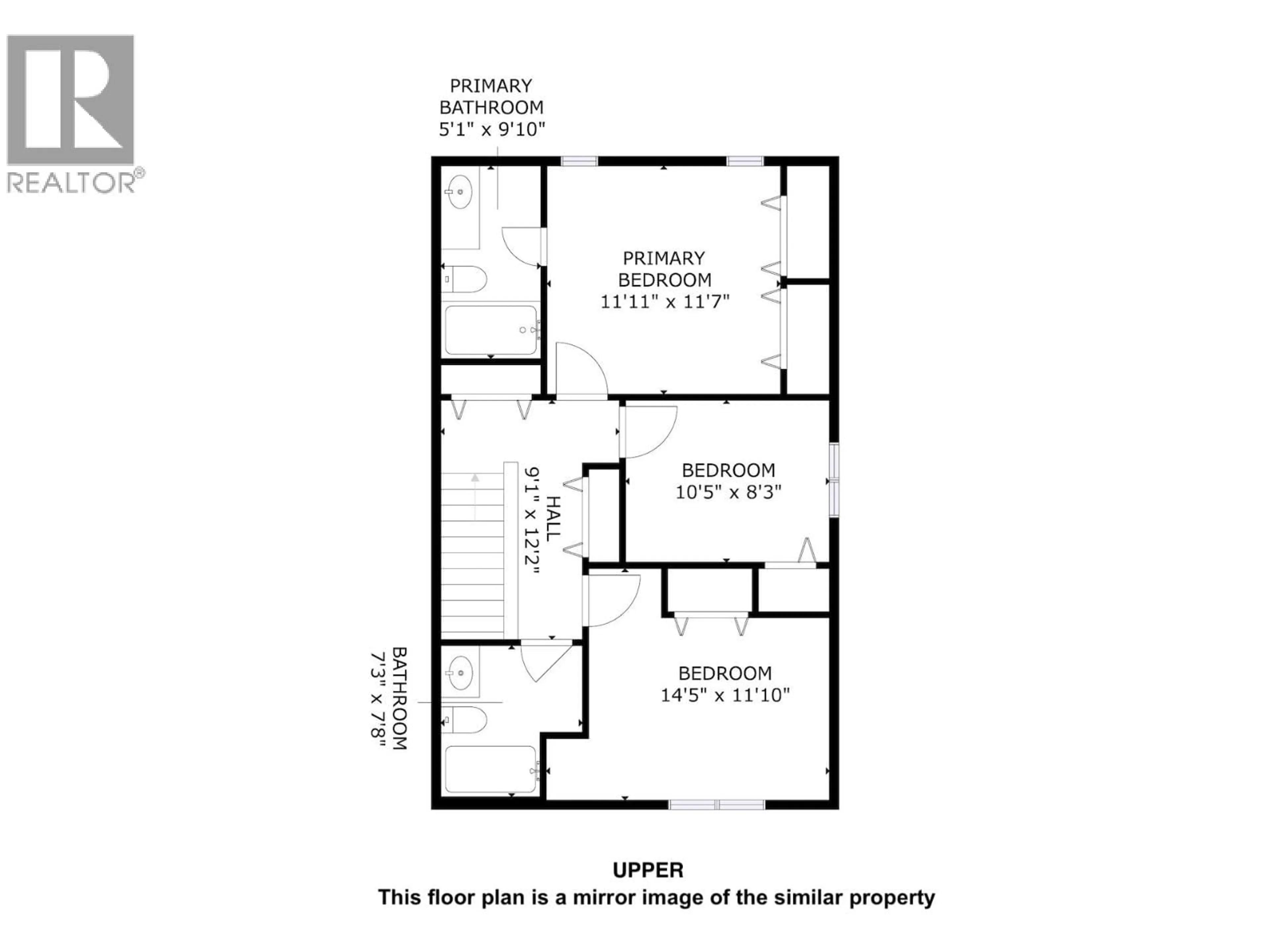 Floor plan for 10207 103 AVENUE, Fort St. John British Columbia V1J2H7