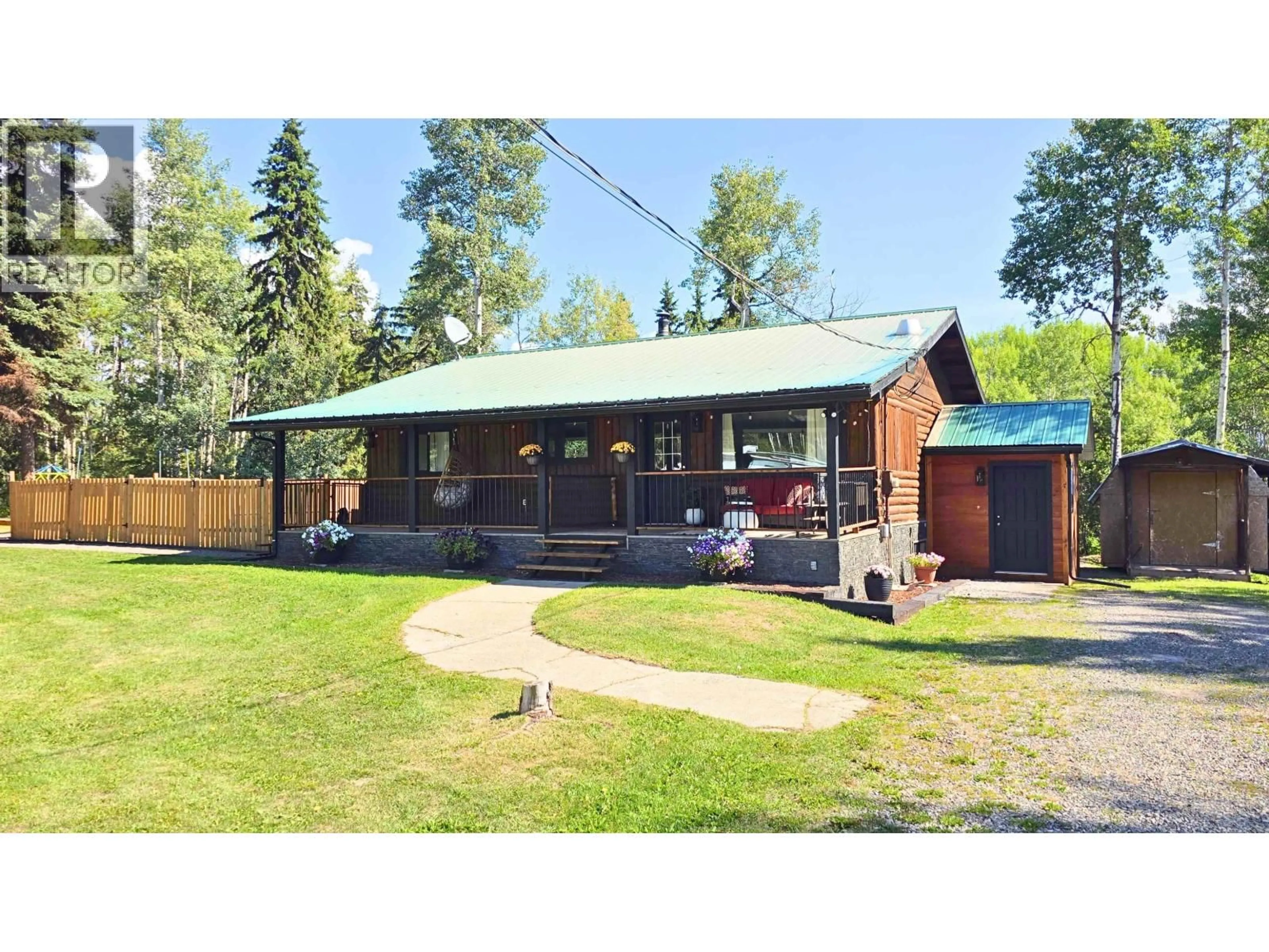 A pic from outside/outdoor area/front of a property/back of a property/a pic from drone, unknown for 3980 DRIVE IN ROAD, Houston British Columbia V0J1Z2