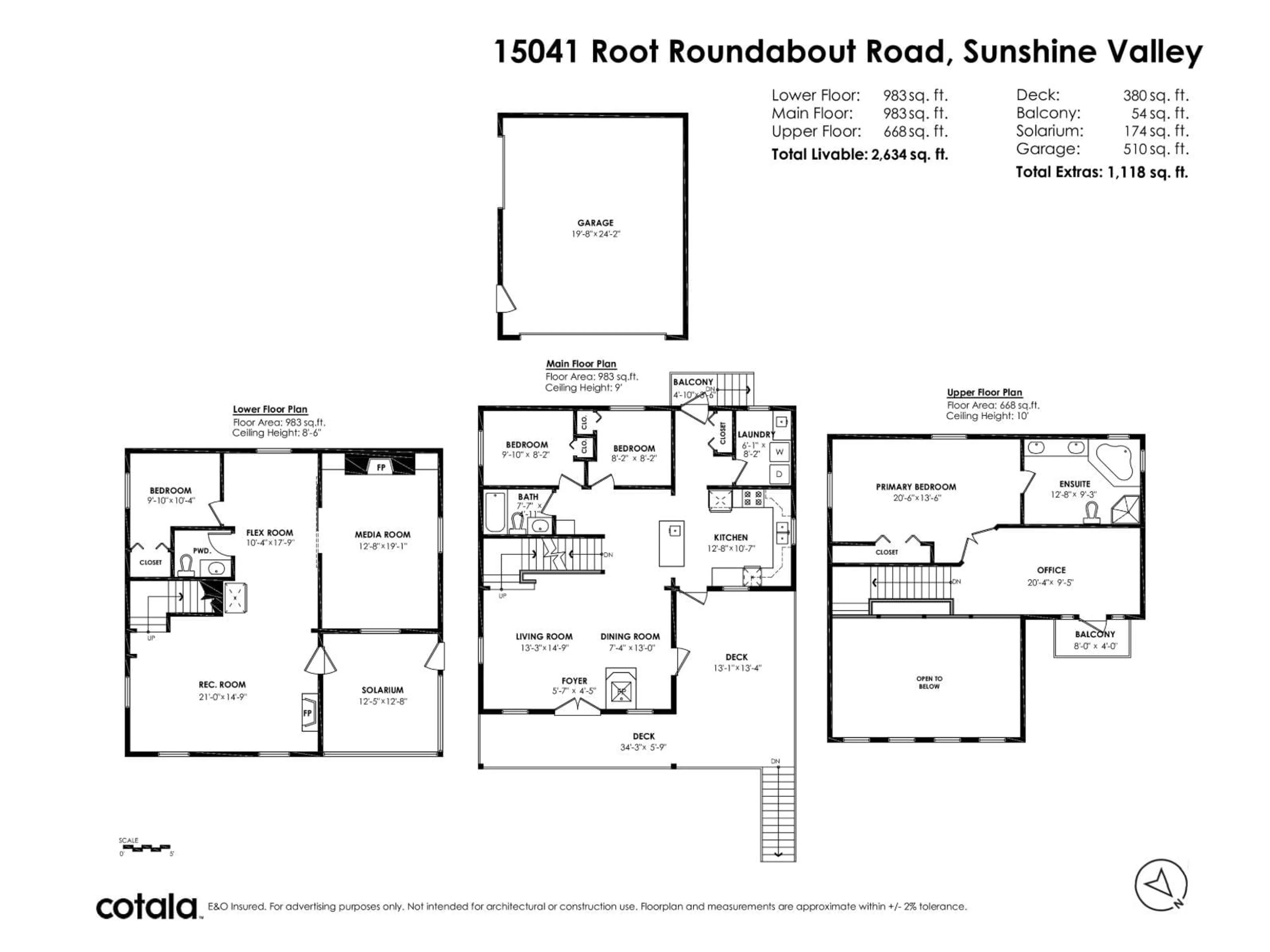 Floor plan for 15041 ROOT ROUNDABOUT, Sunshine Valley British Columbia V0X1L5