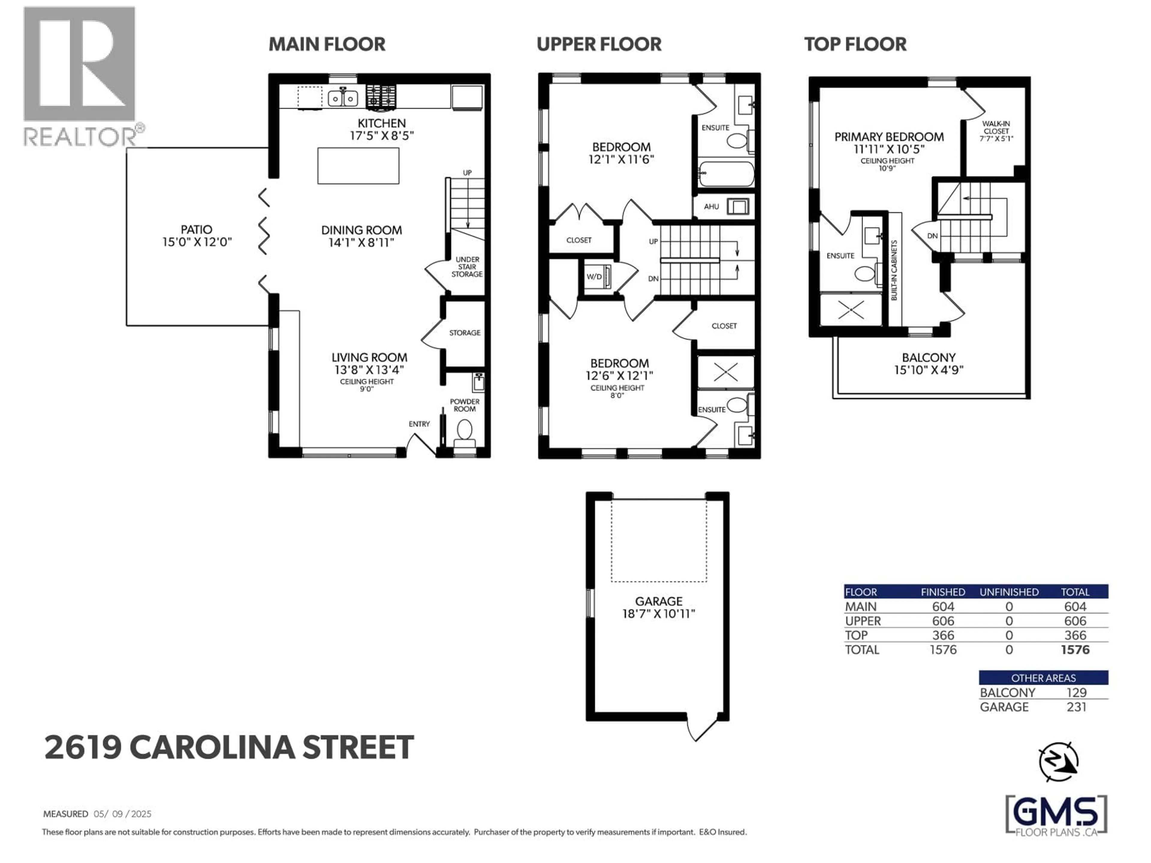 Floor plan for 2619 CAROLINA STREET, Vancouver British Columbia V5T2A4