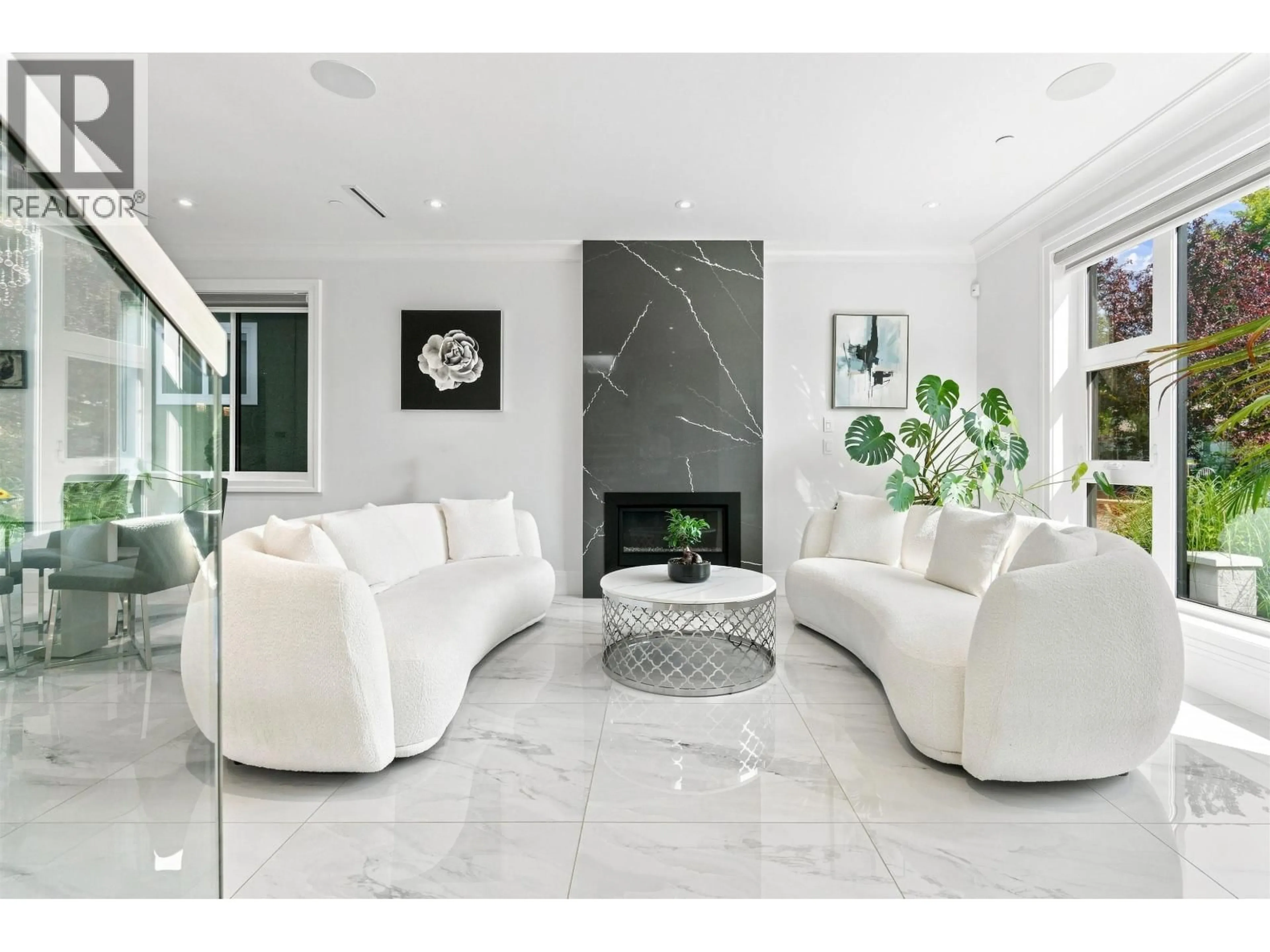 Living room with furniture, ceramic/tile floor for 5577 INVERNESS STREET, Vancouver British Columbia V5W3P4
