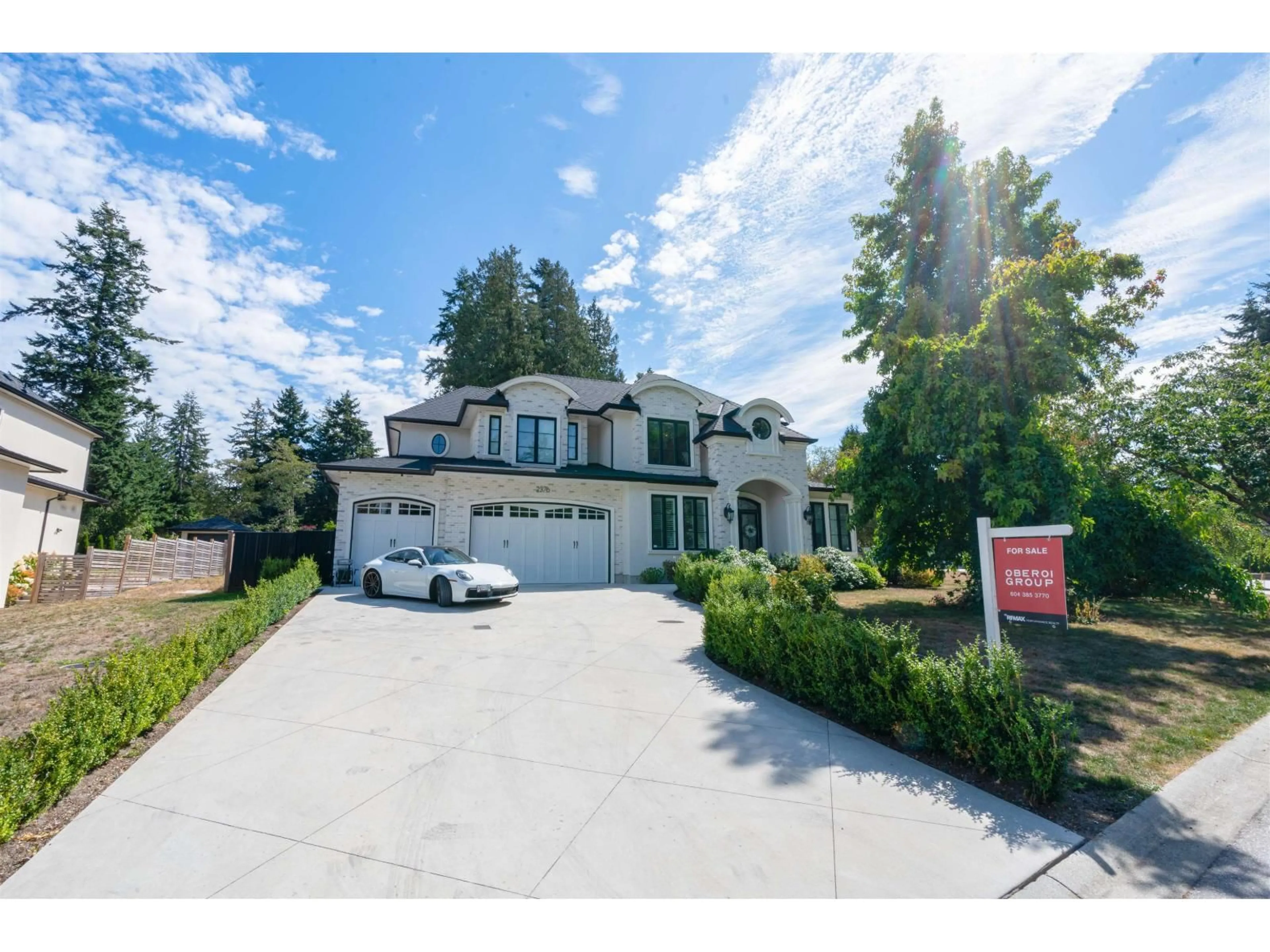 A pic from outside/outdoor area/front of a property/back of a property/a pic from drone, street for 2376 129A STREET, Surrey British Columbia V4A9H1