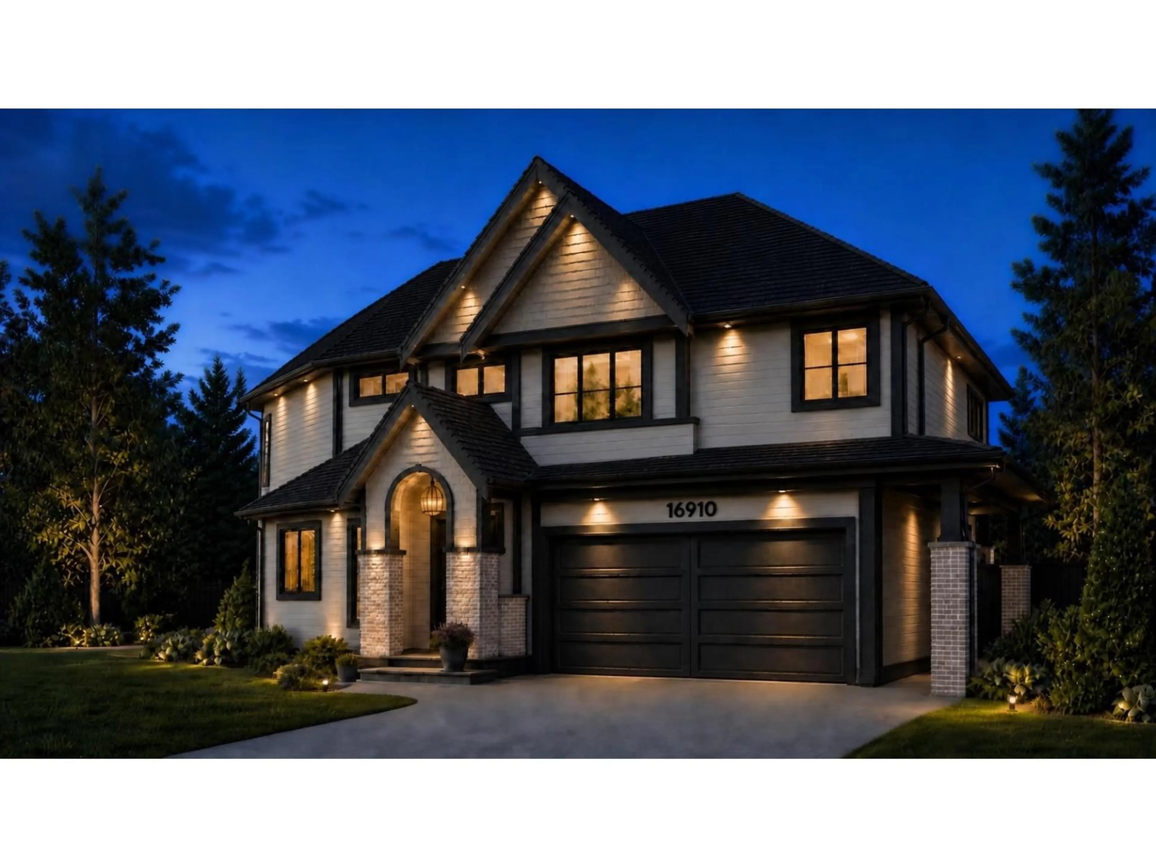 Home with brick exterior material, street for 16910 1 AVENUE, Surrey British Columbia V3Z9N8