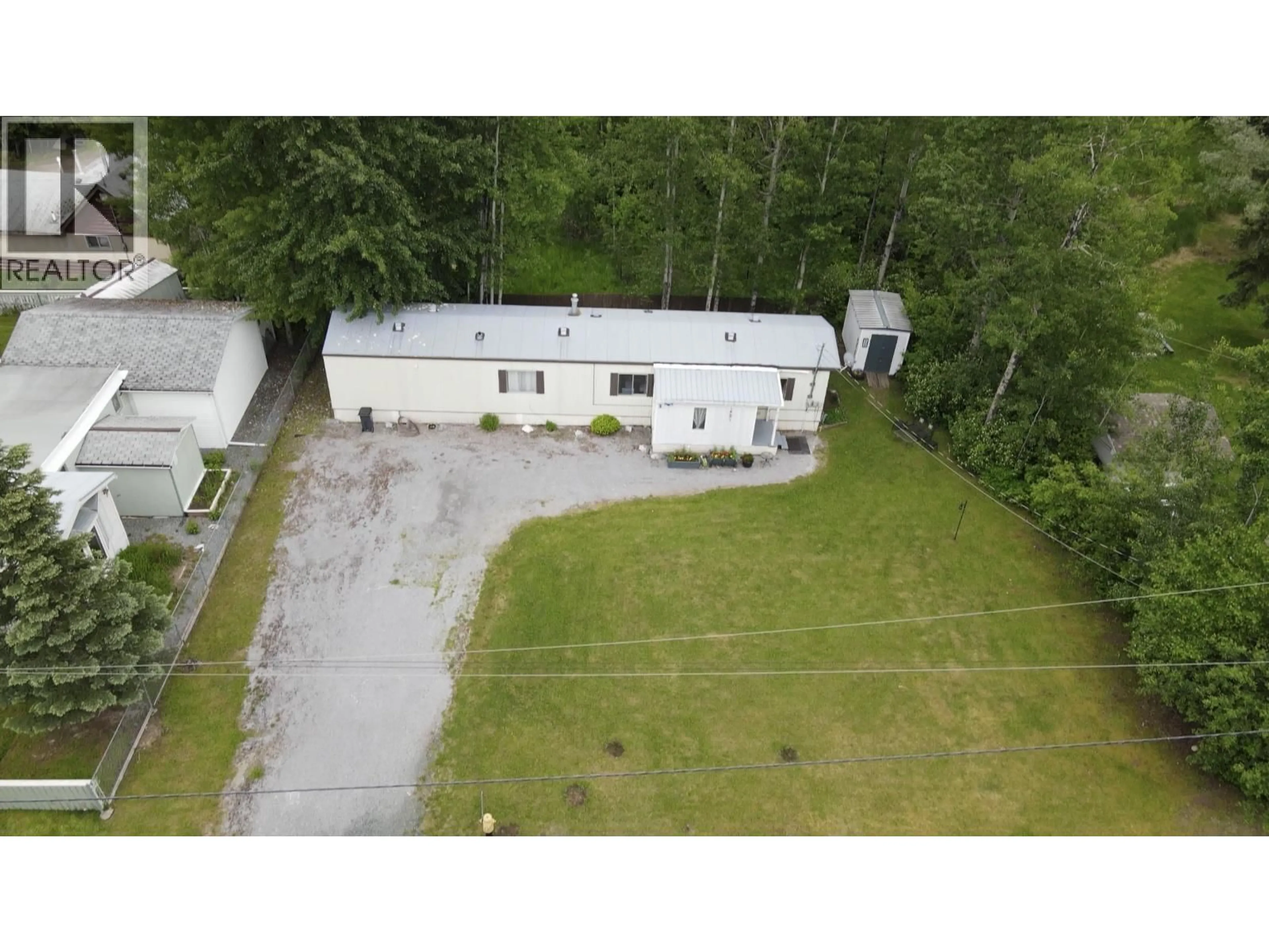 A pic from outside/outdoor area/front of a property/back of a property/a pic from drone, building for 2136 EVASKO ROAD, Prince George British Columbia V2N6T7