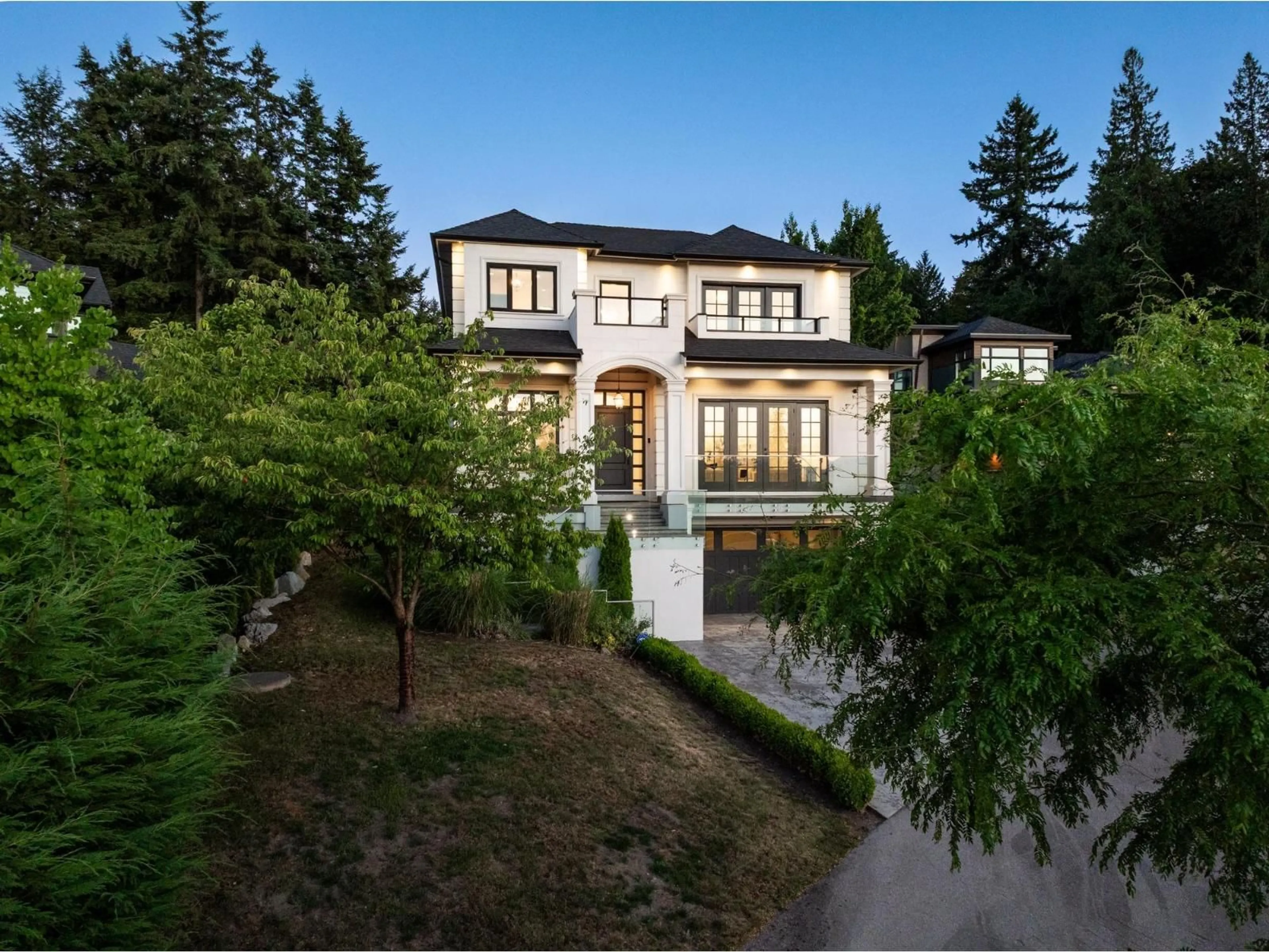 Home with brick exterior material, street for 16738 MCNAIR DRIVE, Surrey British Columbia V3Z0P9