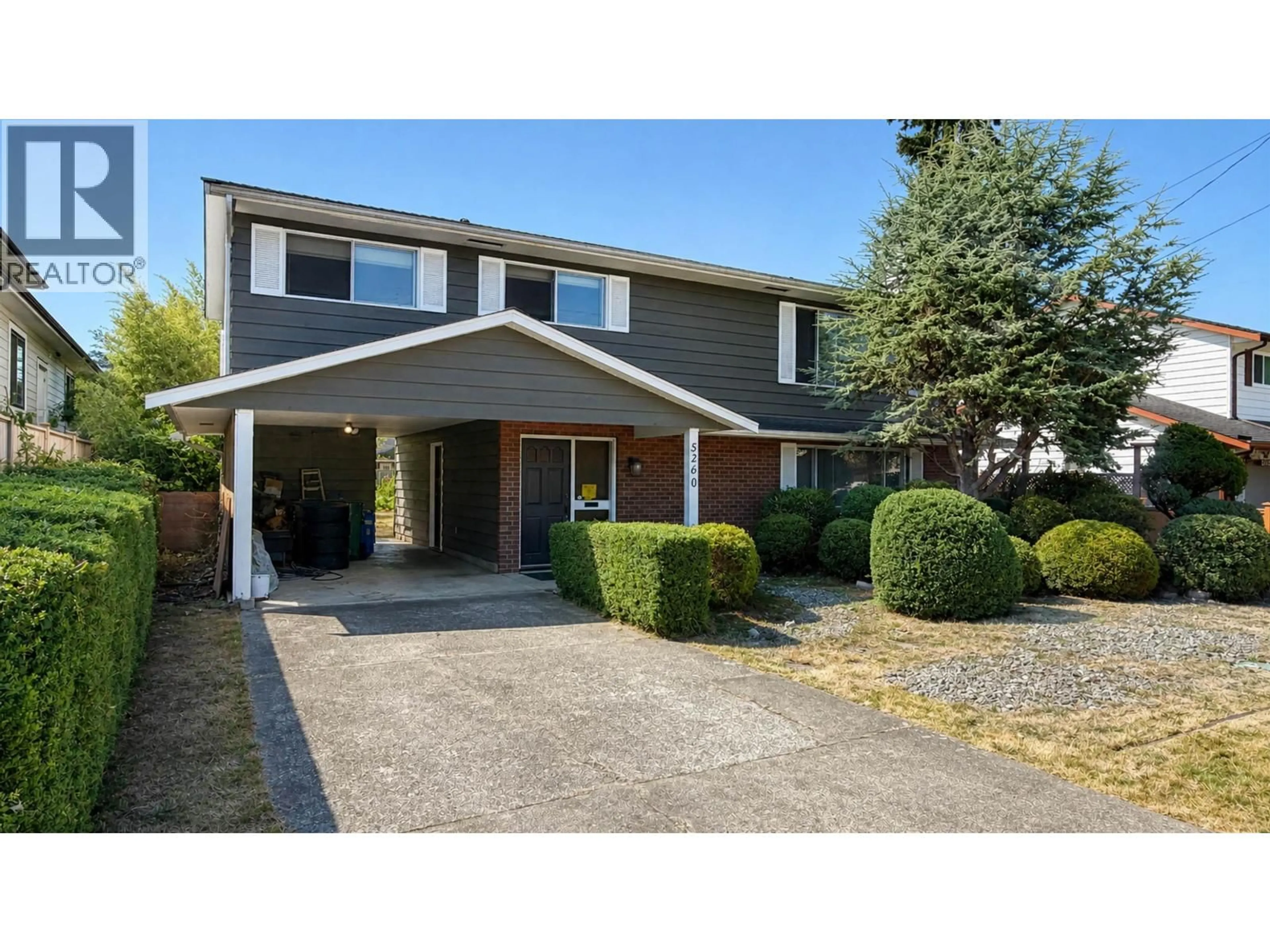 Home with brick exterior material, street for 5260 MONCTON STREET, Richmond British Columbia V7E3B3