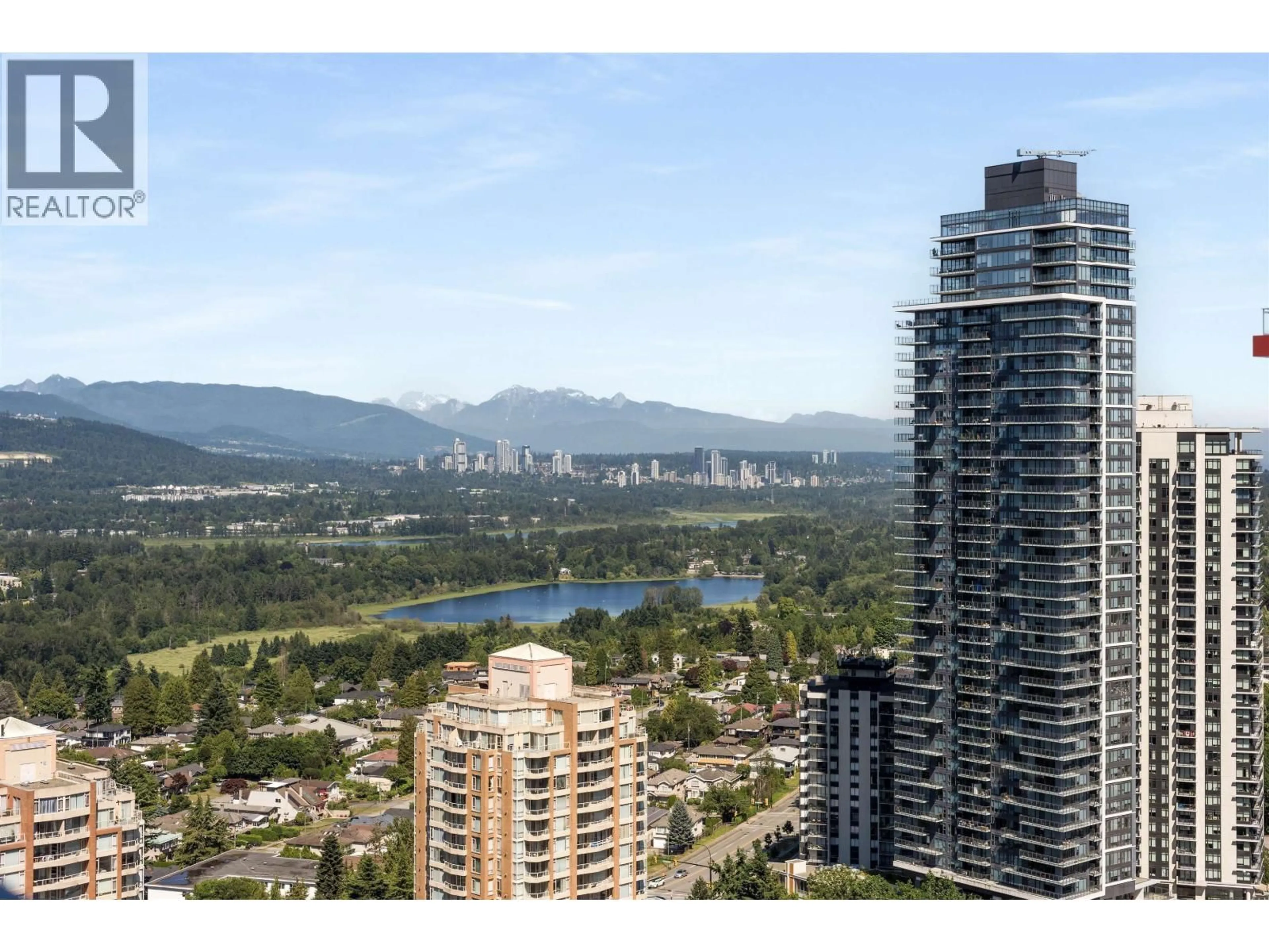 A pic from outside/outdoor area/front of a property/back of a property/a pic from drone, water/lake/river/ocean view for 503 - 6000 MCKAY AVENUE, Burnaby British Columbia V5H0K2