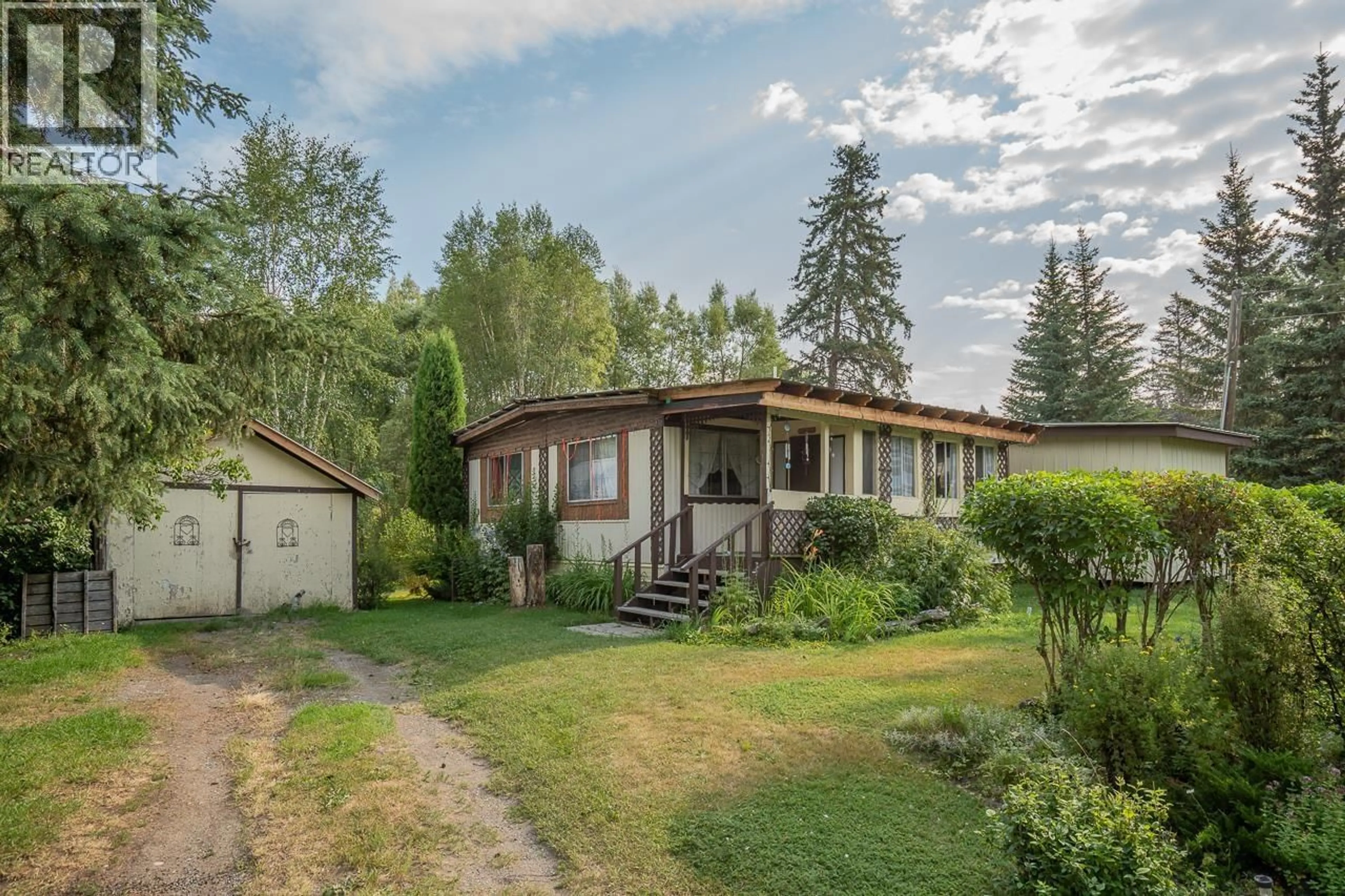 A pic from outside/outdoor area/front of a property/back of a property/a pic from drone, unknown for 6111 HOUSEMAN ROAD, Forest Grove British Columbia V0K1G0