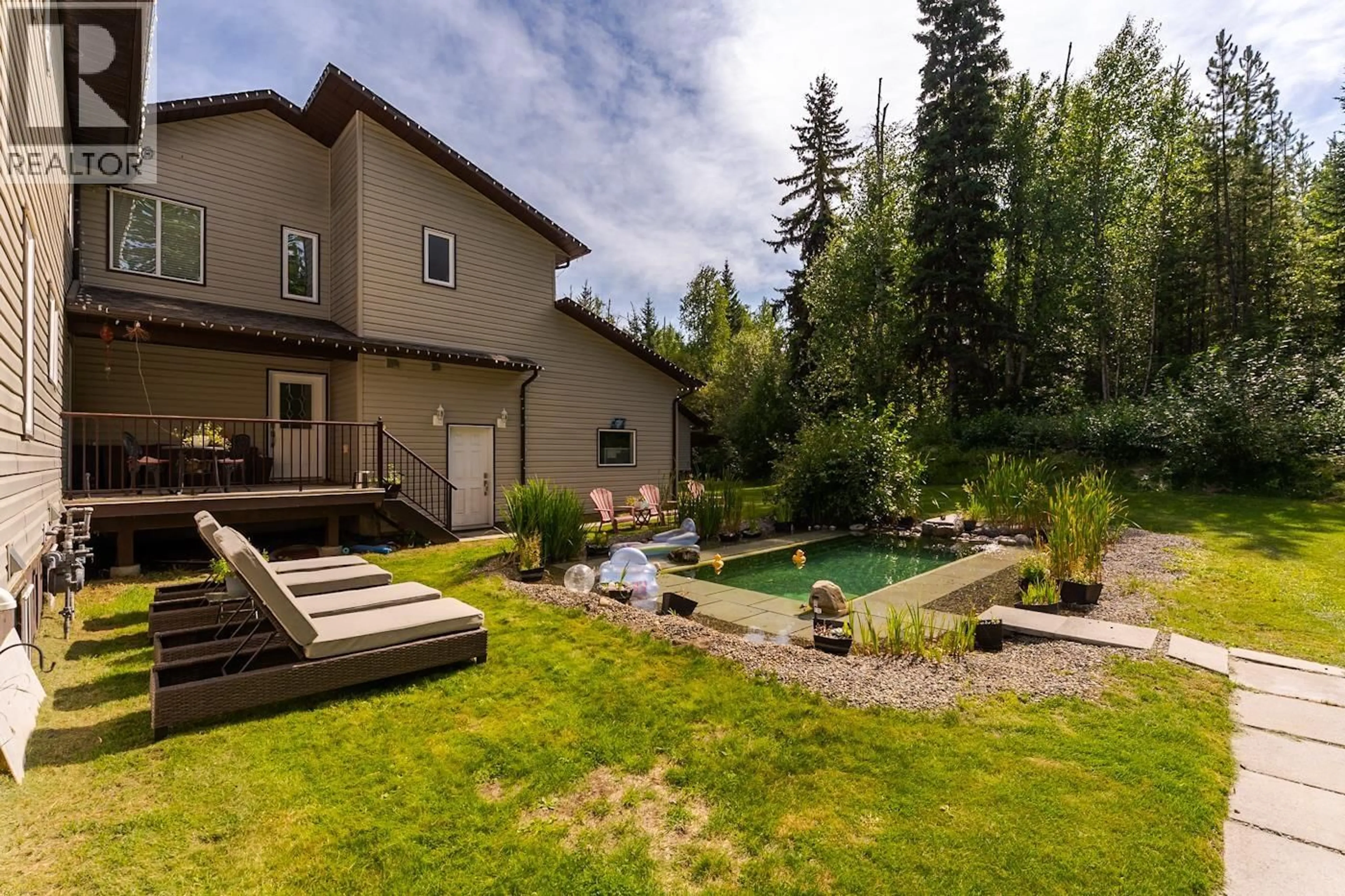 Patio, mountain view for 2730 CATHERINE DRIVE, Prince George British Columbia V2M7B5