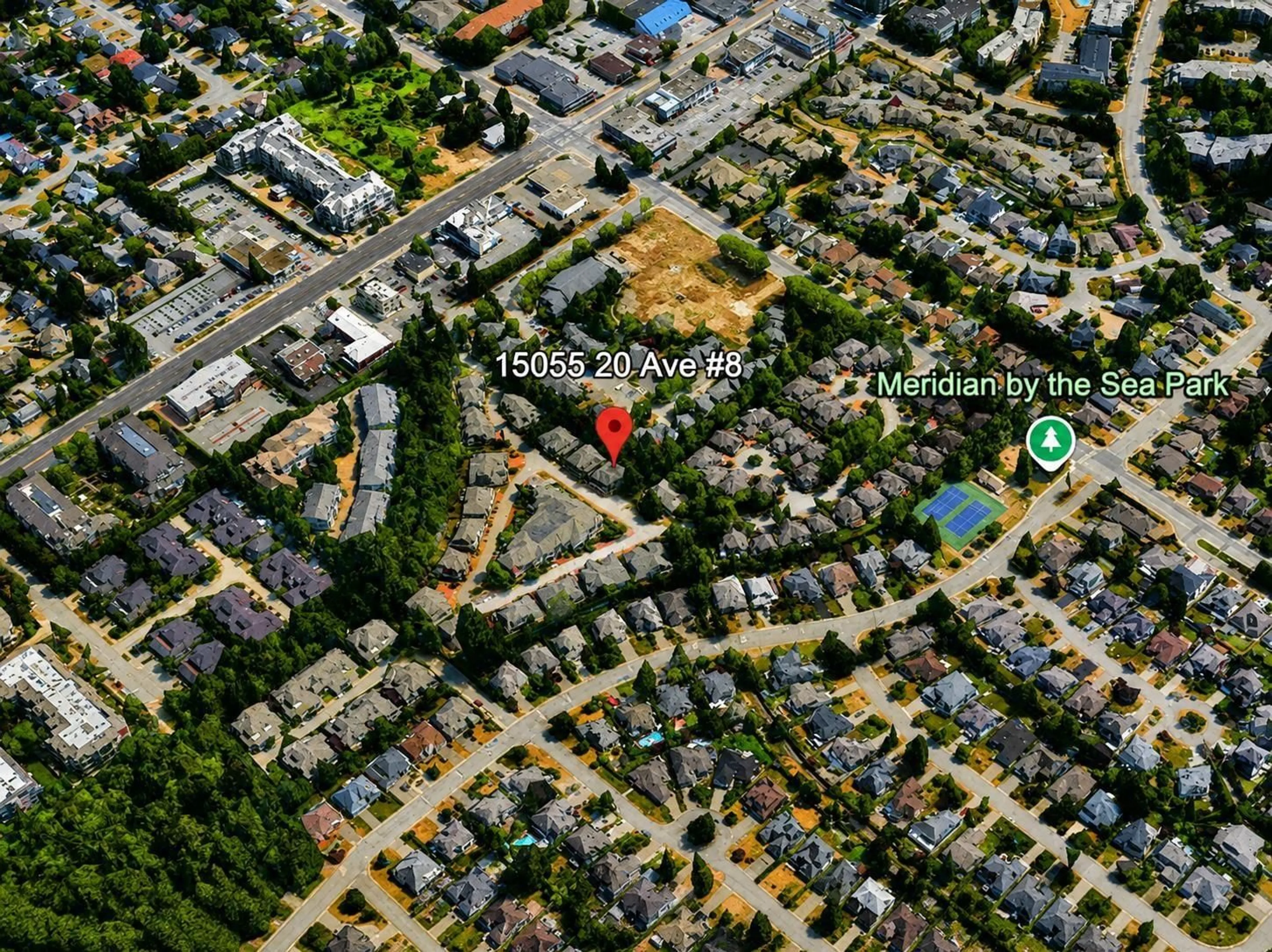 Picture of a map for 8 - 15055 20 AVENUE, Surrey British Columbia V4A9Y2