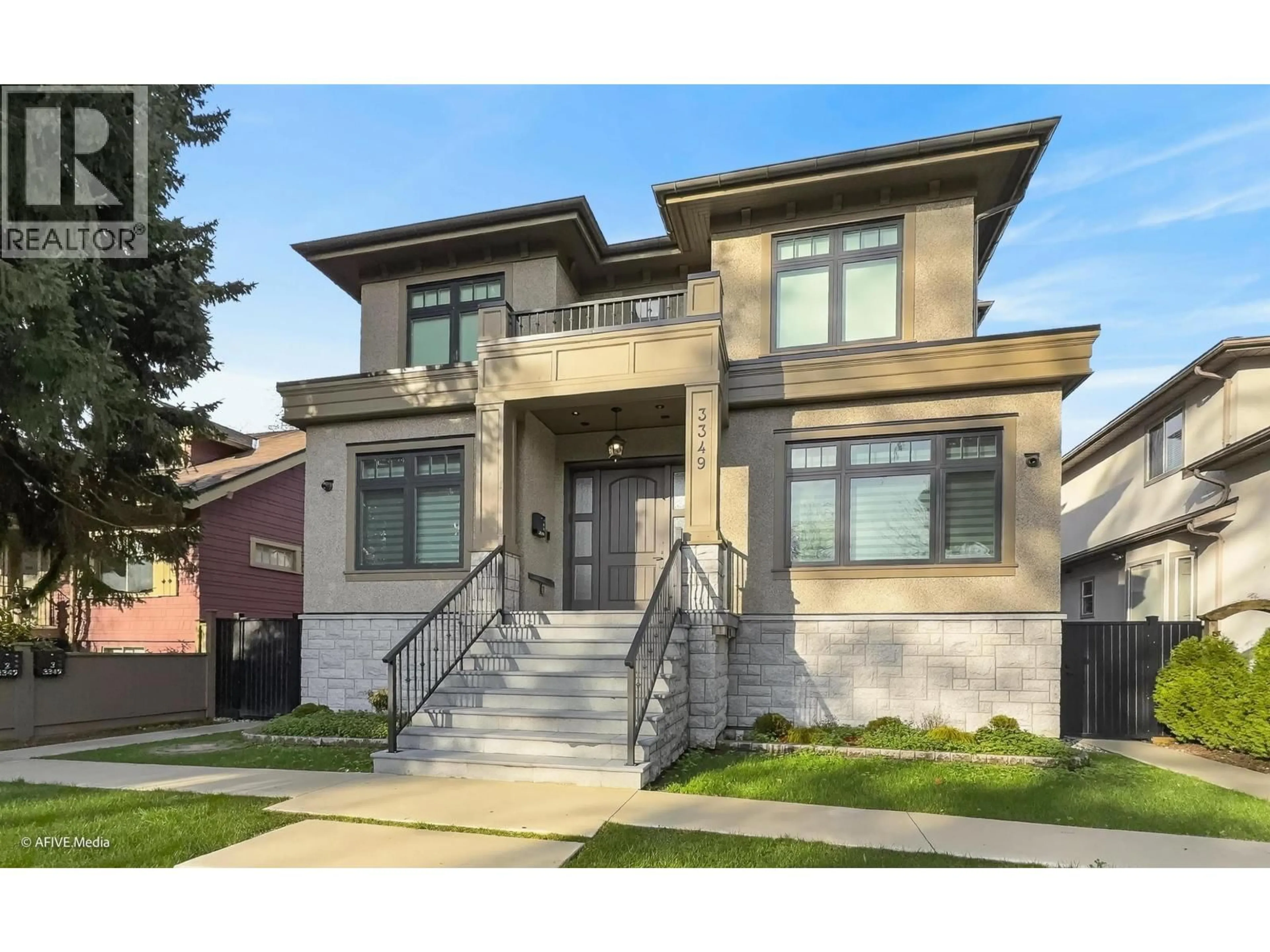 Home with brick exterior material, street for 3349 37TH AVENUE, Vancouver British Columbia V6N2V5