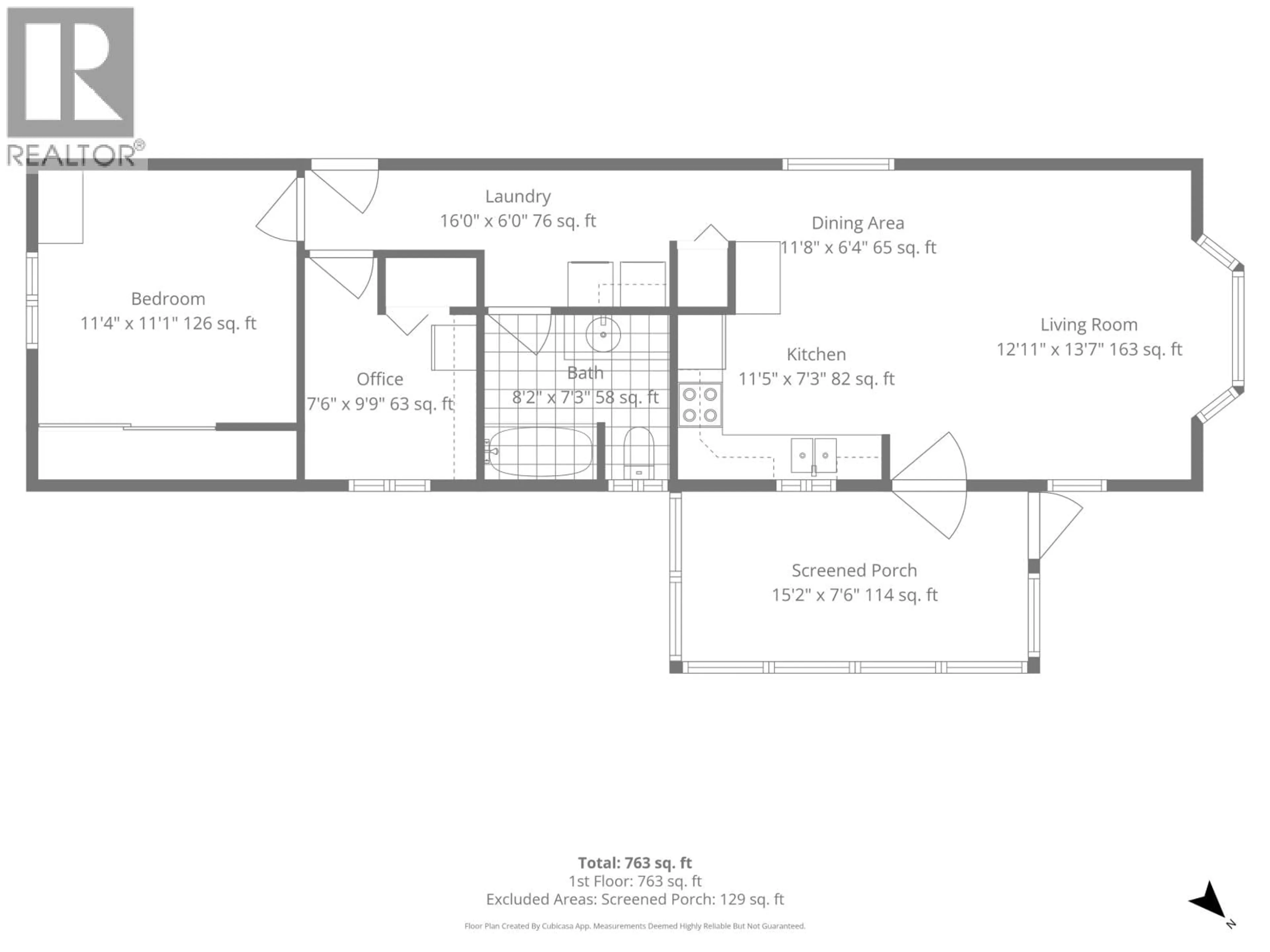 Floor plan for 7 - 1413 SUNSHINE COAST HIGHWAY, Gibsons British Columbia V0N1V5