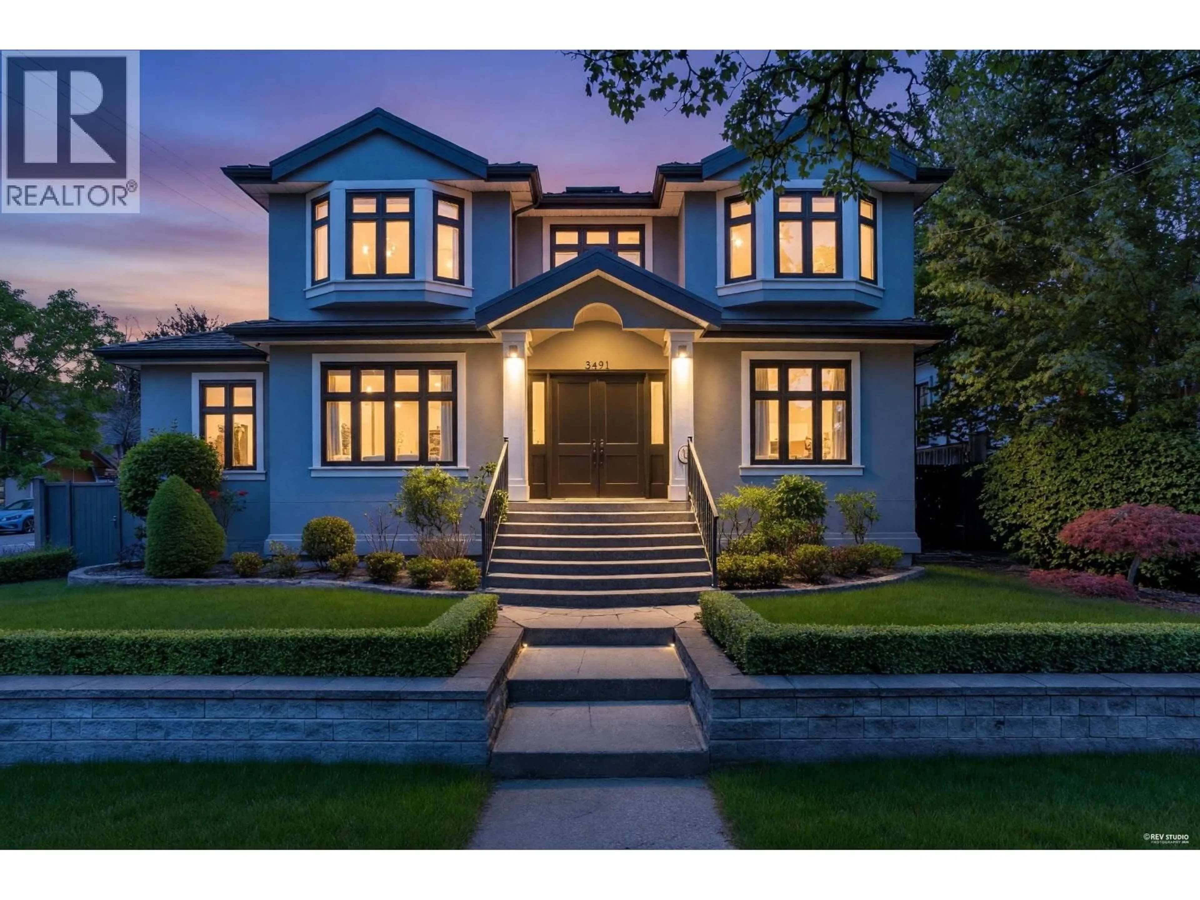 Home with brick exterior material, street for 3491 40TH AVENUE, Vancouver British Columbia V6N3B5