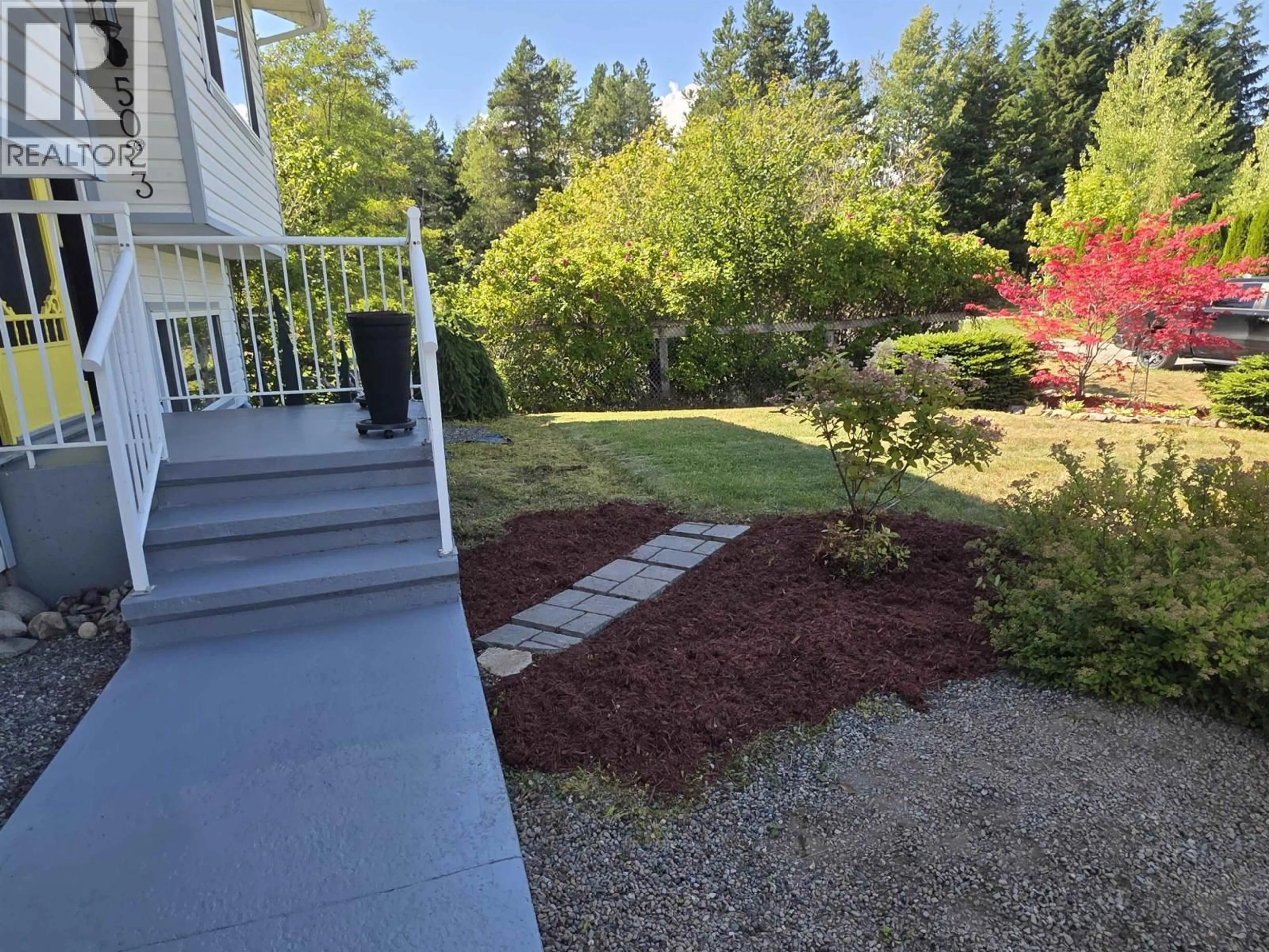 A pic from outside/outdoor area/front of a property/back of a property/a pic from drone, unknown for 5023 POHLE AVENUE, Terrace British Columbia V8G1J6