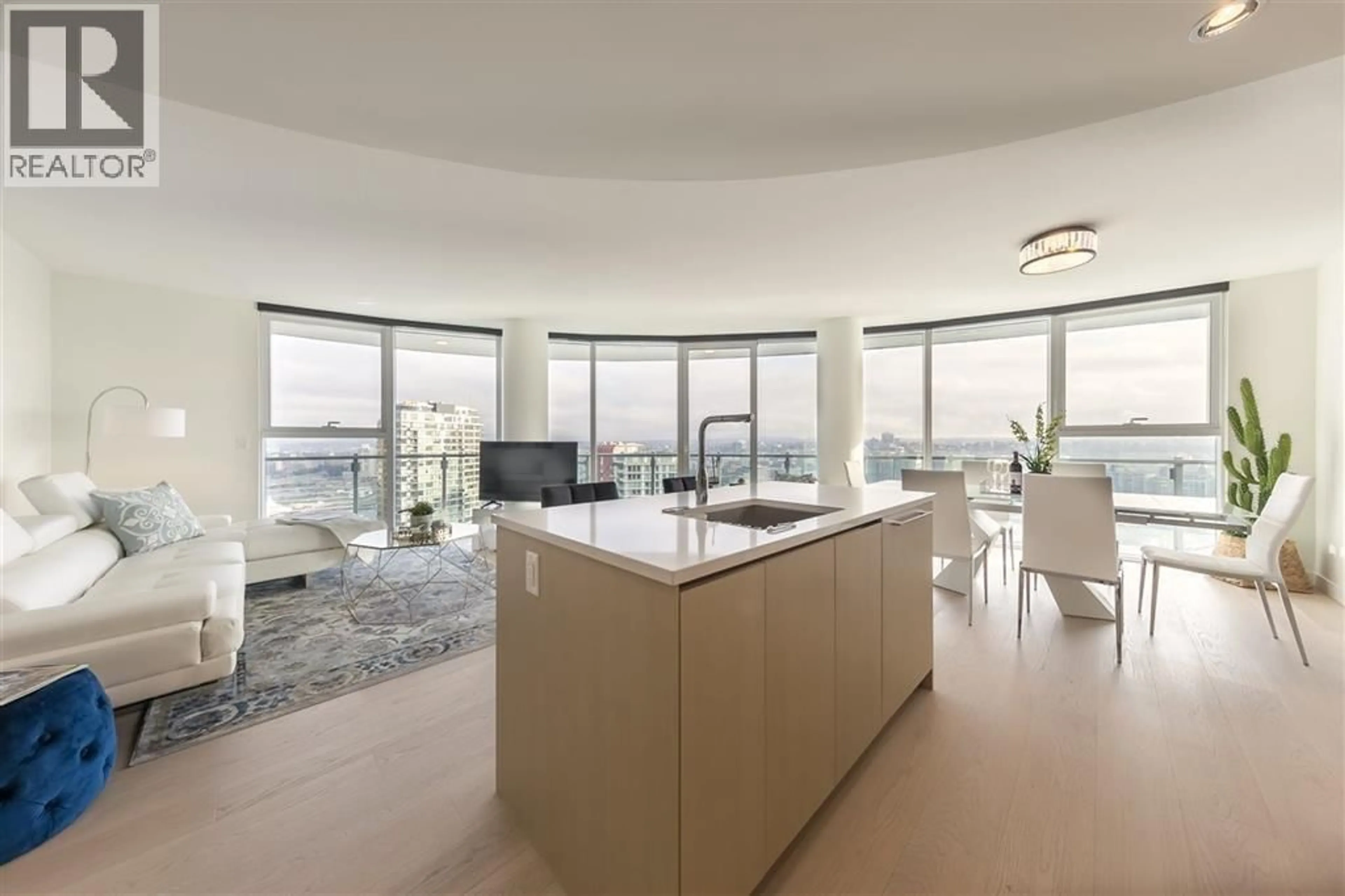 Open concept kitchen, unknown for 2417 - 89 NELSON STREET, Vancouver British Columbia V6Z0E7