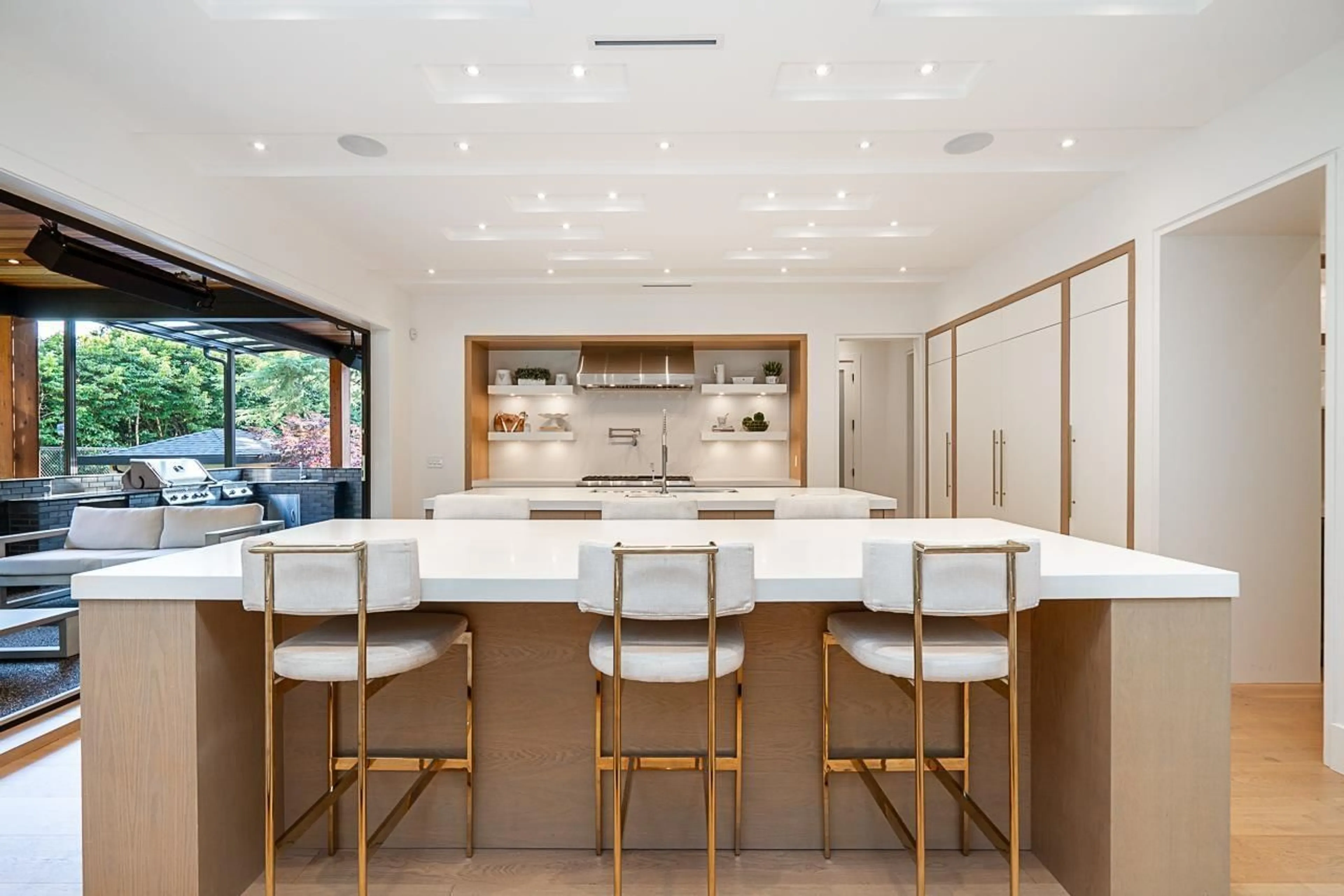 Contemporary kitchen, ceramic/tile floor for 14388 31A AVENUE, Surrey British Columbia V4P0G2