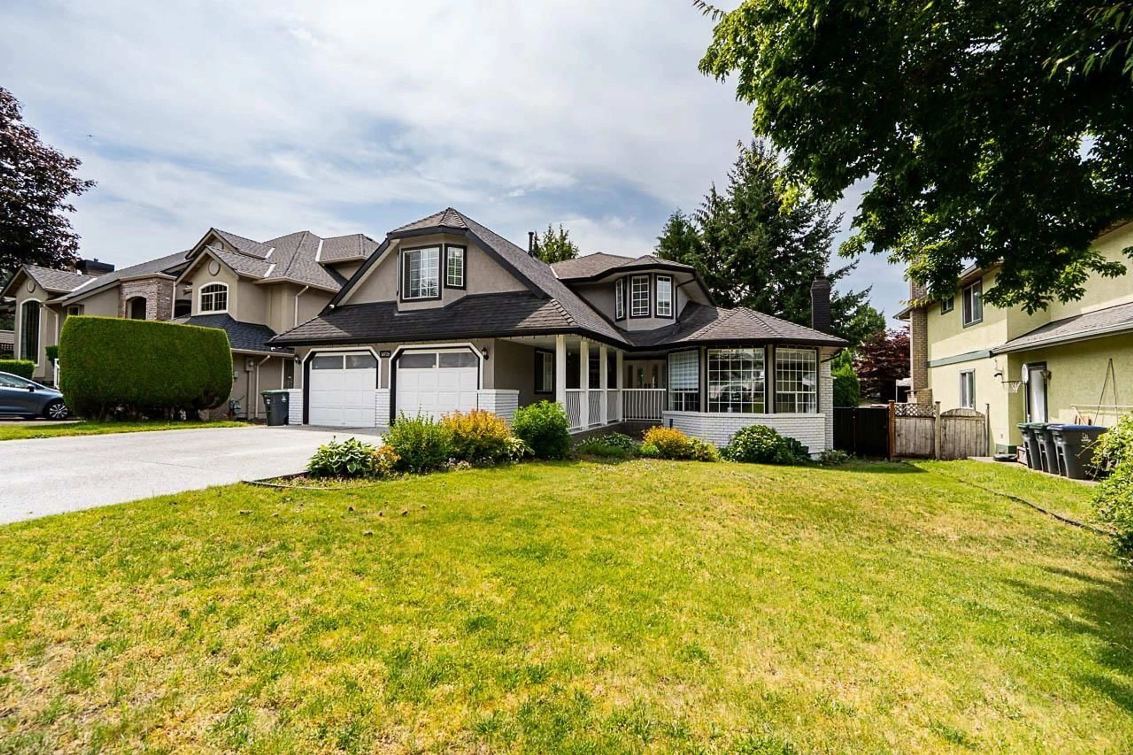 Home with vinyl exterior material, street for 14926 83A AVENUE, Surrey British Columbia V3S7S3