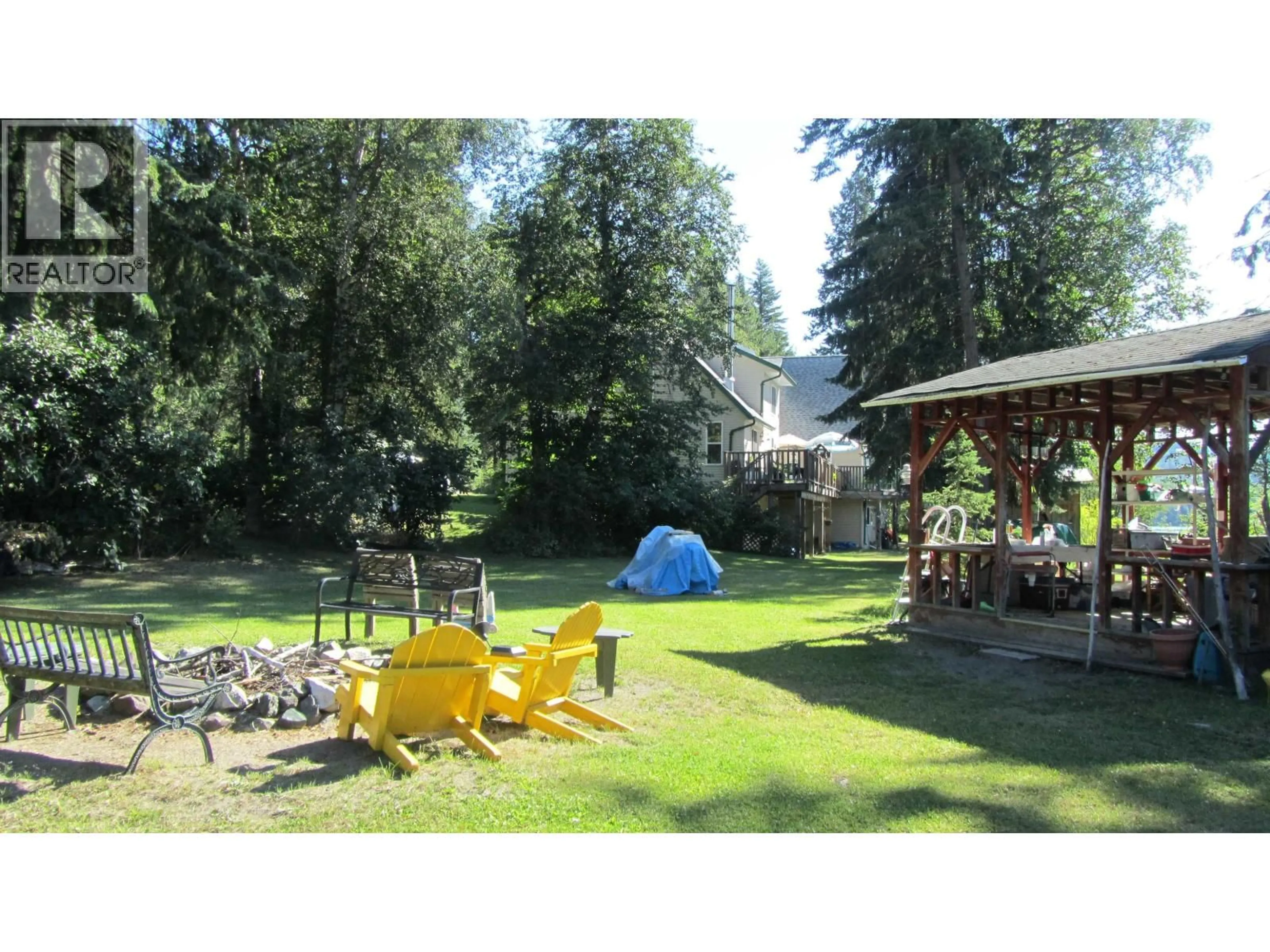Patio, mountain view for 2729 EAGLE CREEK ROAD, Canim Lake British Columbia V0K1M0