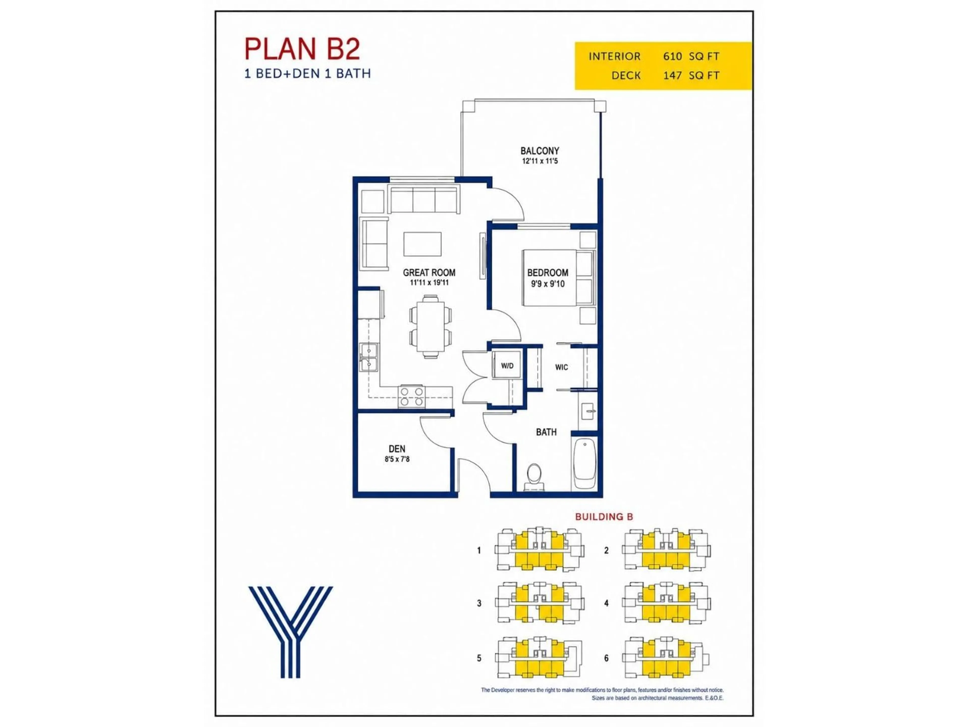 Floor plan for 604 - 45505 CAMPUS DRIVE, Chilliwack British Columbia V2R6L2