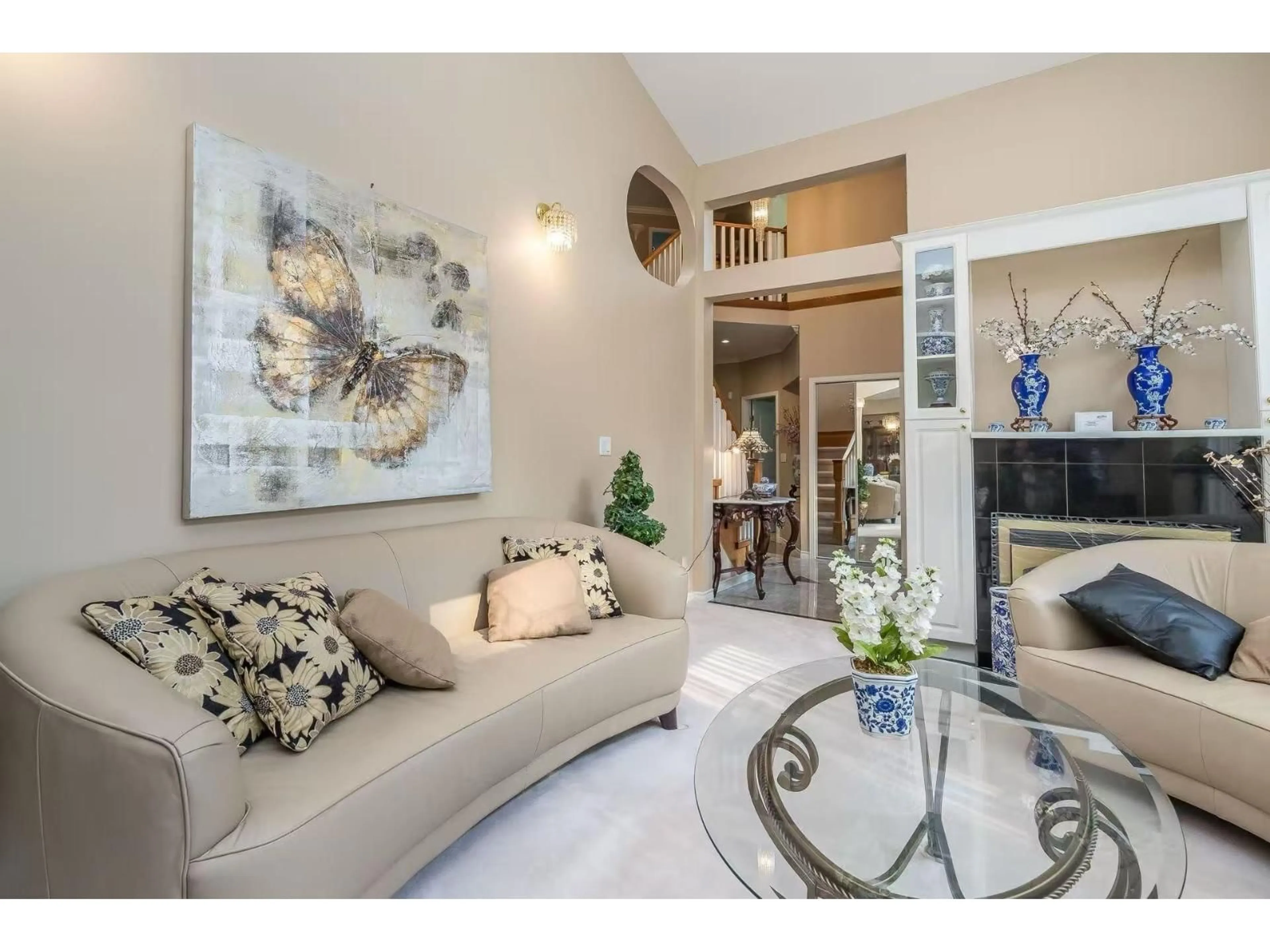 Living room with furniture, unknown for 6779 CHATEAU COURT, Delta British Columbia V4E3M7