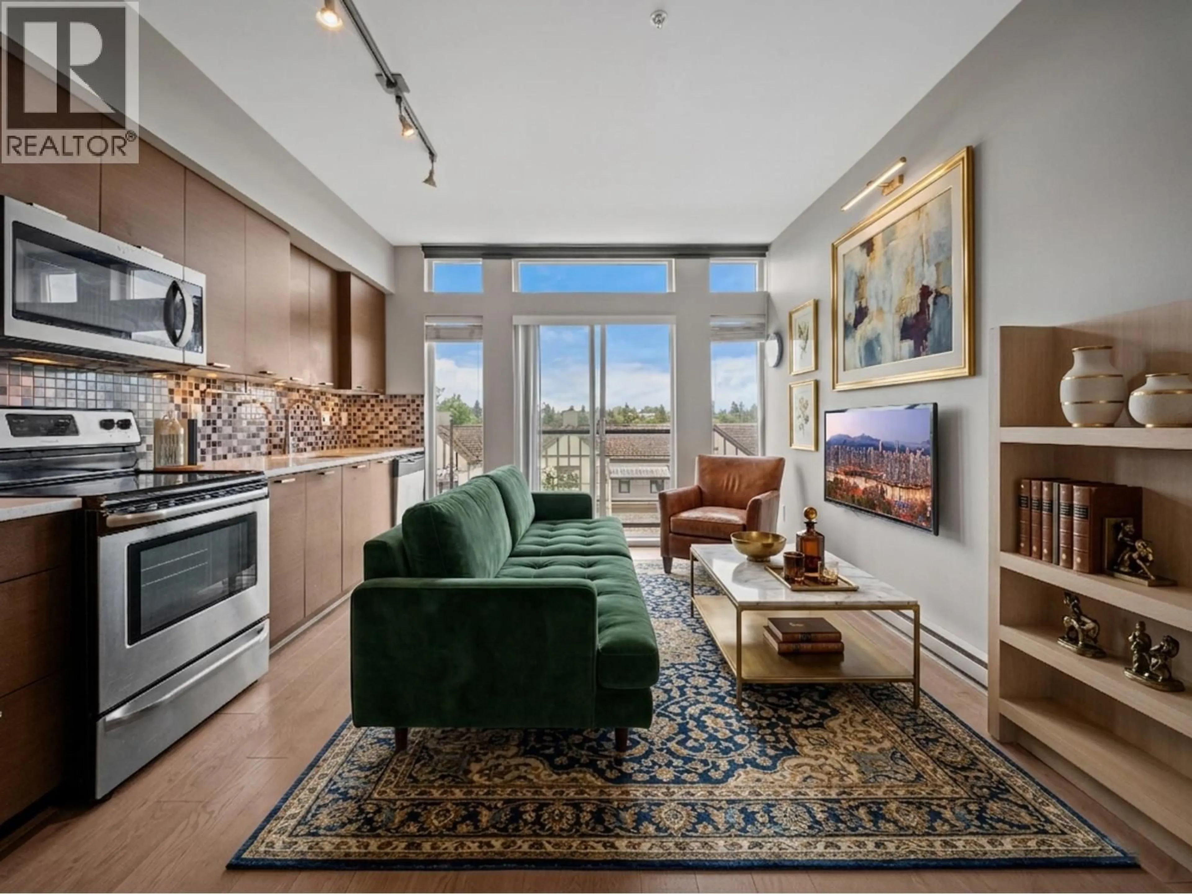 Living room with furniture, unknown for 301 - 4372 FRASER STREET, Vancouver British Columbia V5V4G3