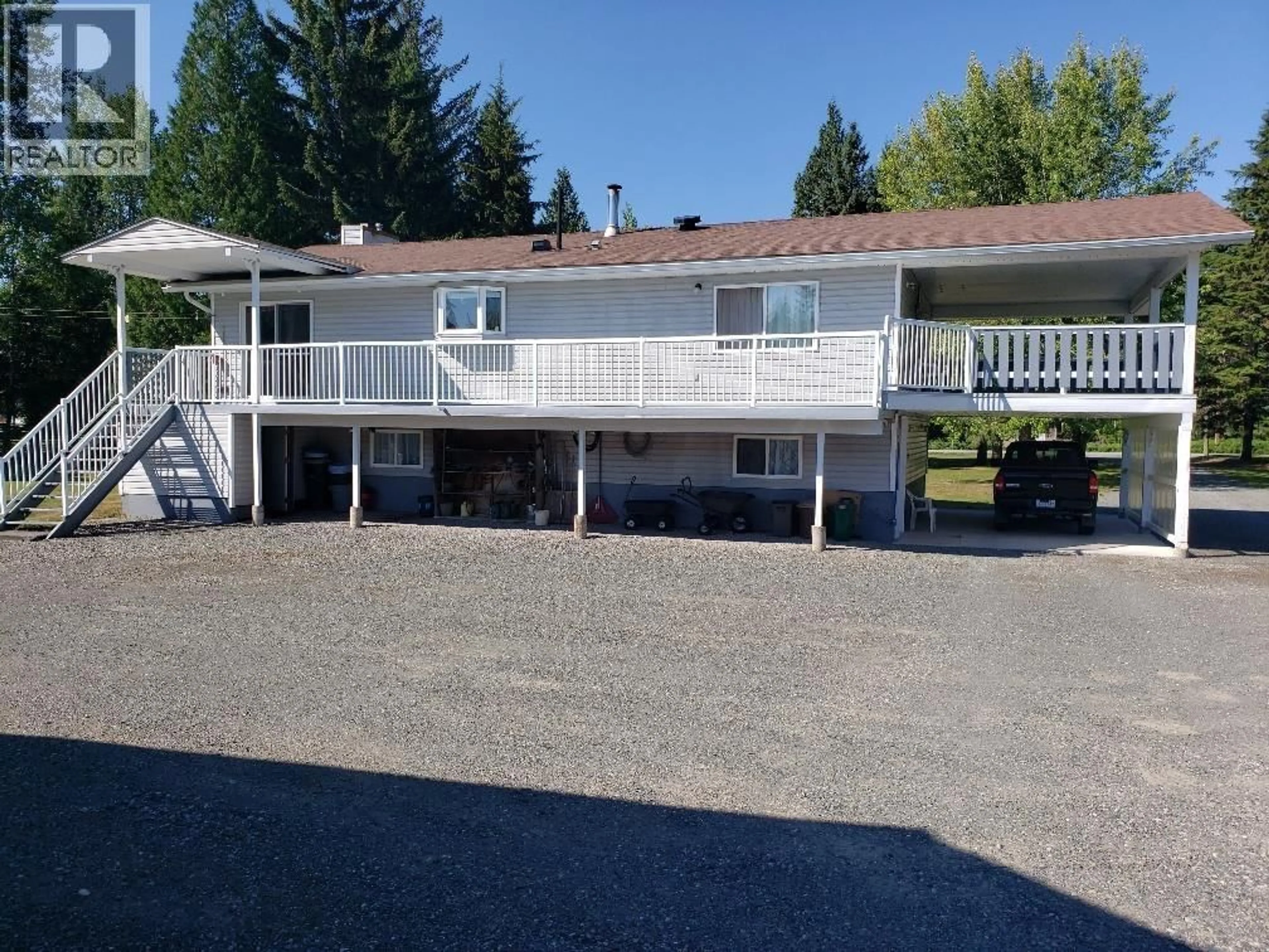 A pic from outside/outdoor area/front of a property/back of a property/a pic from drone, unknown for 518 KALUM LAKE ROAD, Terrace British Columbia V8G0C1