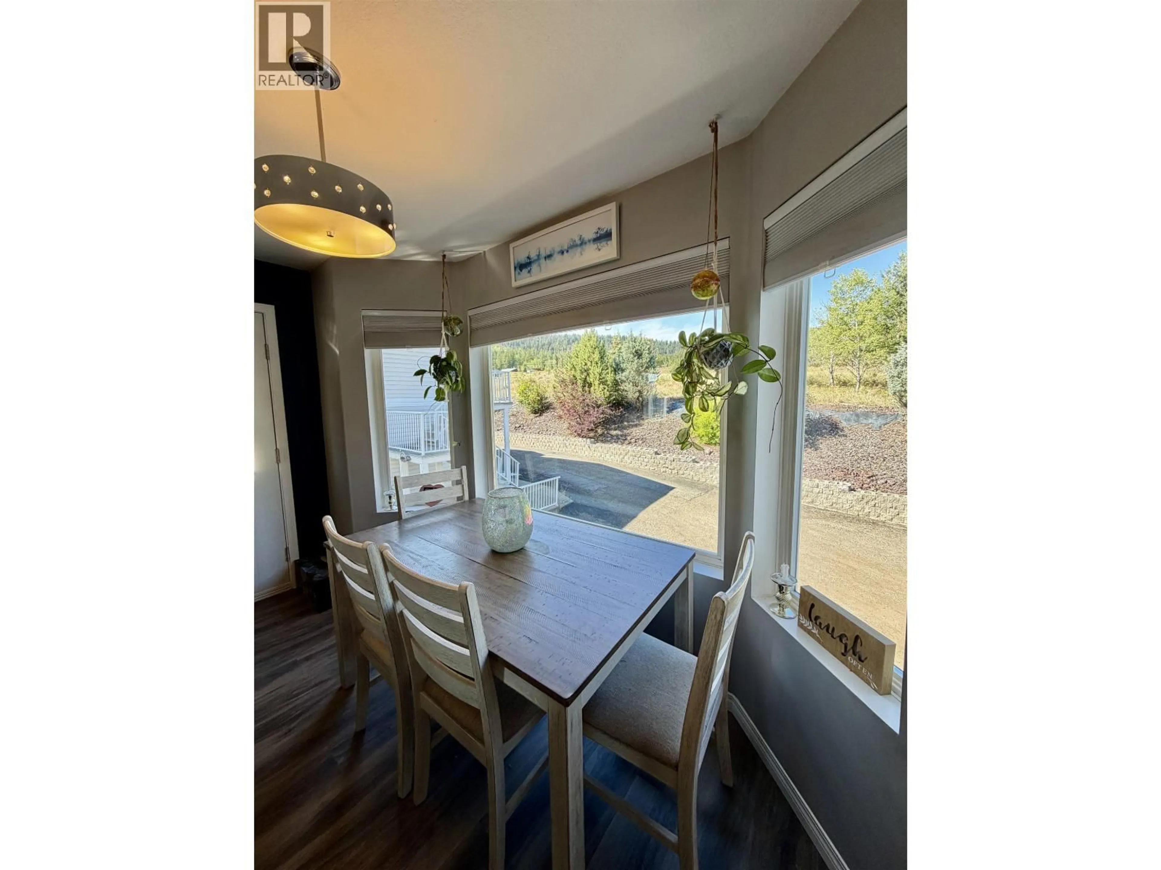 Dining room, wood/laminate floor for 3 - 25 WESTRIDGE DRIVE, Williams Lake British Columbia V2G5K2