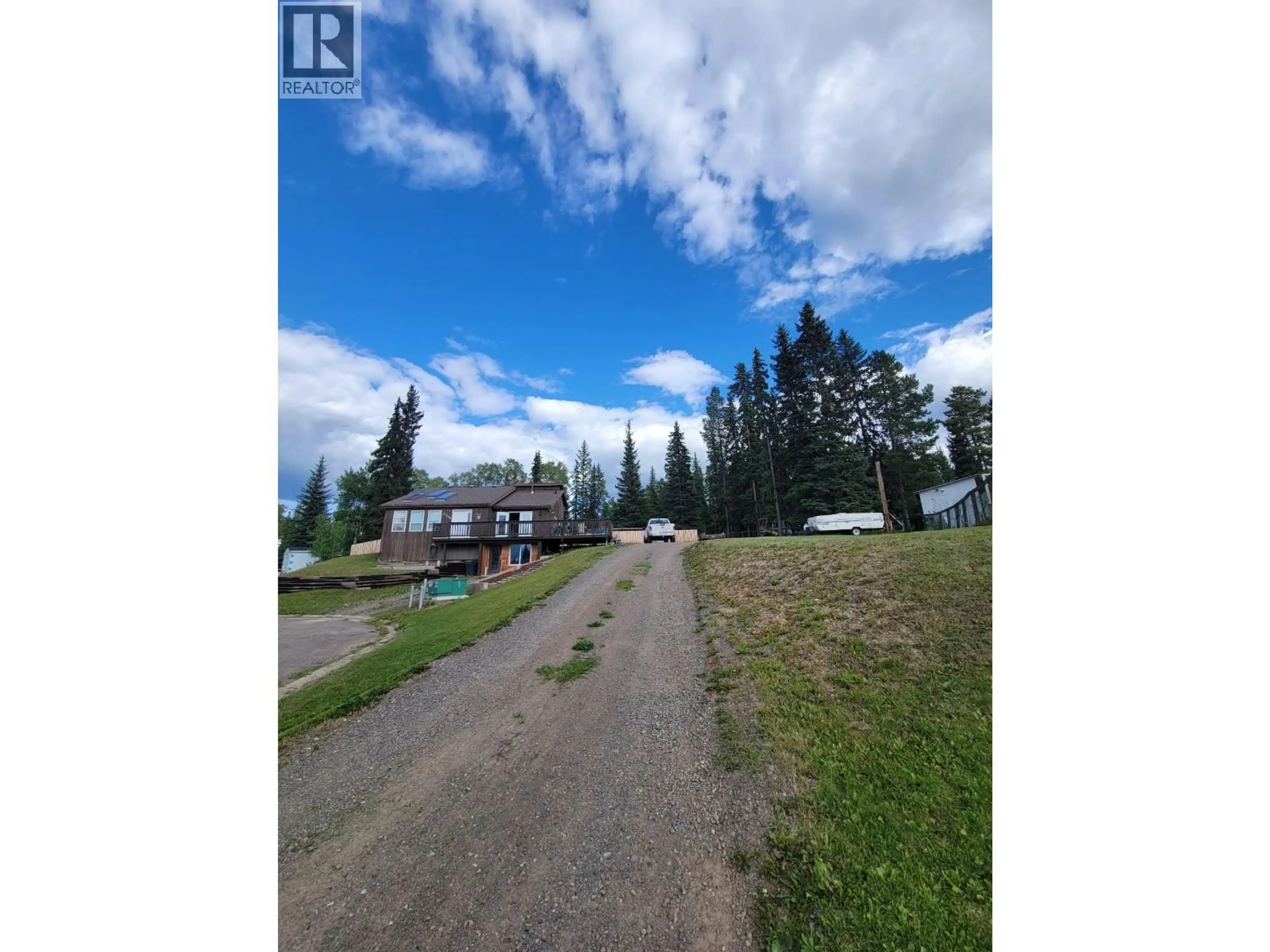 A pic from outside/outdoor area/front of a property/back of a property/a pic from drone, unknown for 2330 OMINECA PLACE, Houston British Columbia V0J1Z2
