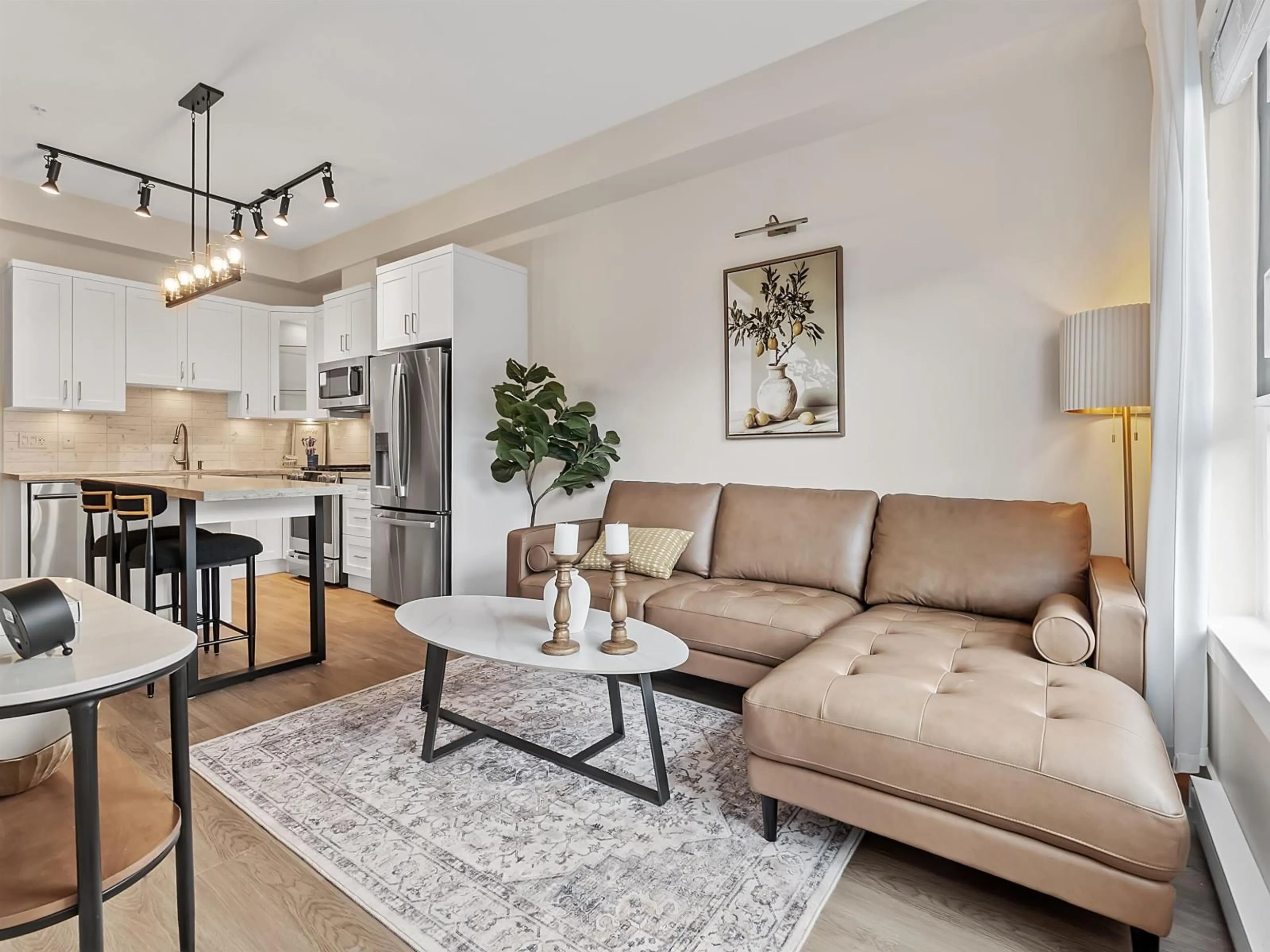 Living room with furniture, unknown for 416 - 20926 83 AVENUE, Langley British Columbia V2Y3Y9