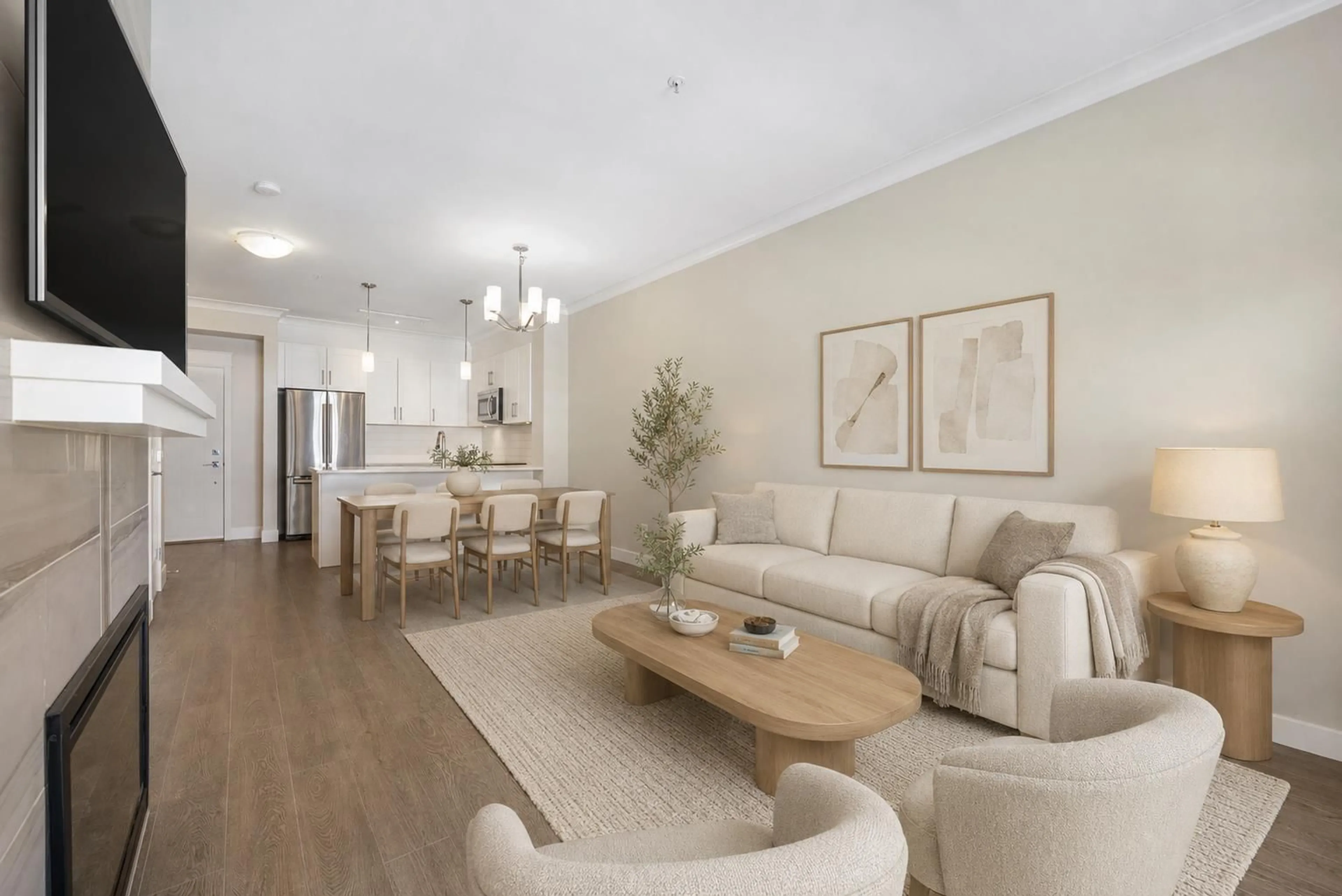 Living room with furniture, unknown for 306 - 5020 221A AVENUE, Langley British Columbia V2Y0V5