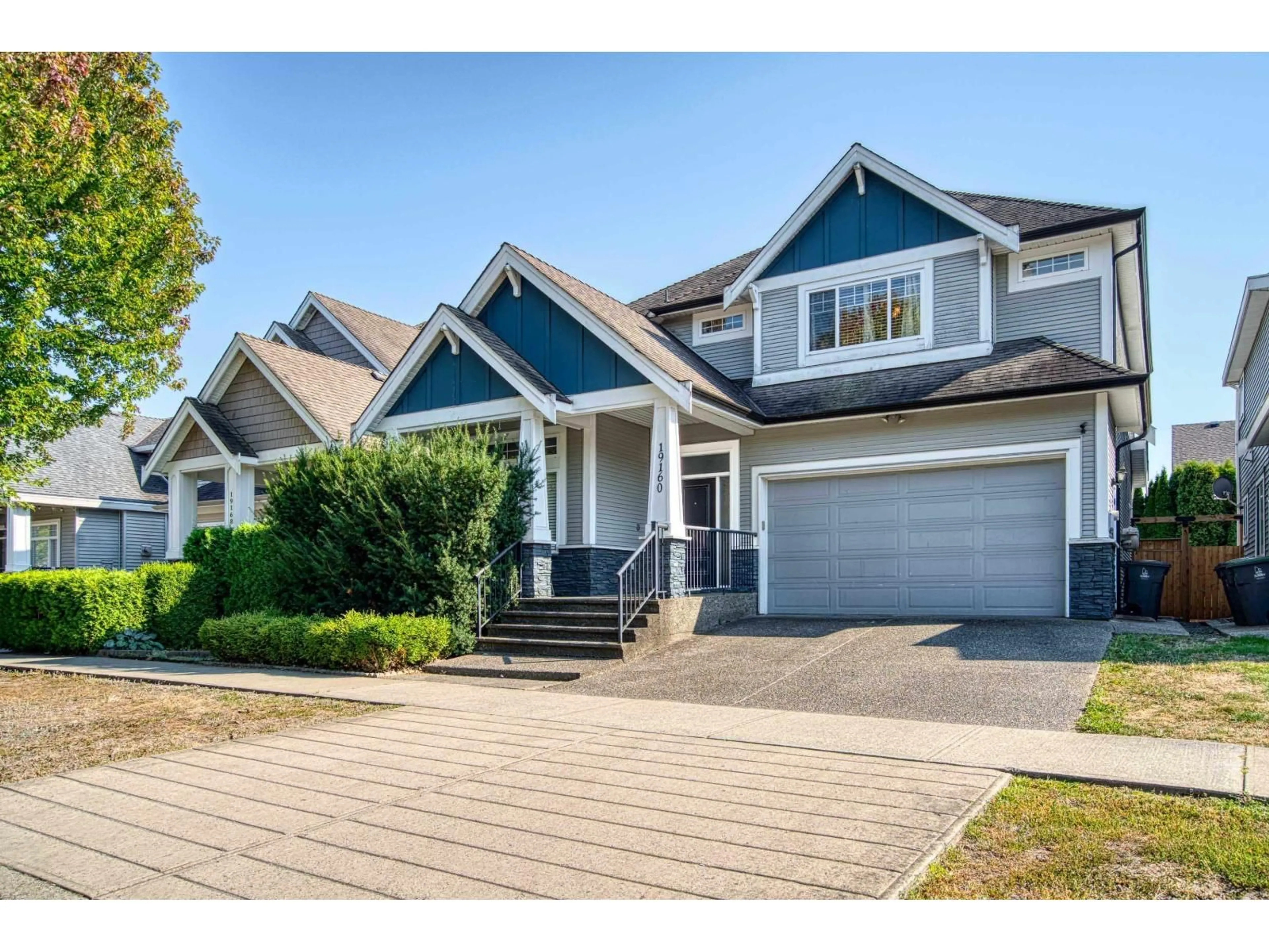 Home with vinyl exterior material, street for 19160 69 AVENUE, Surrey British Columbia V4N0A4