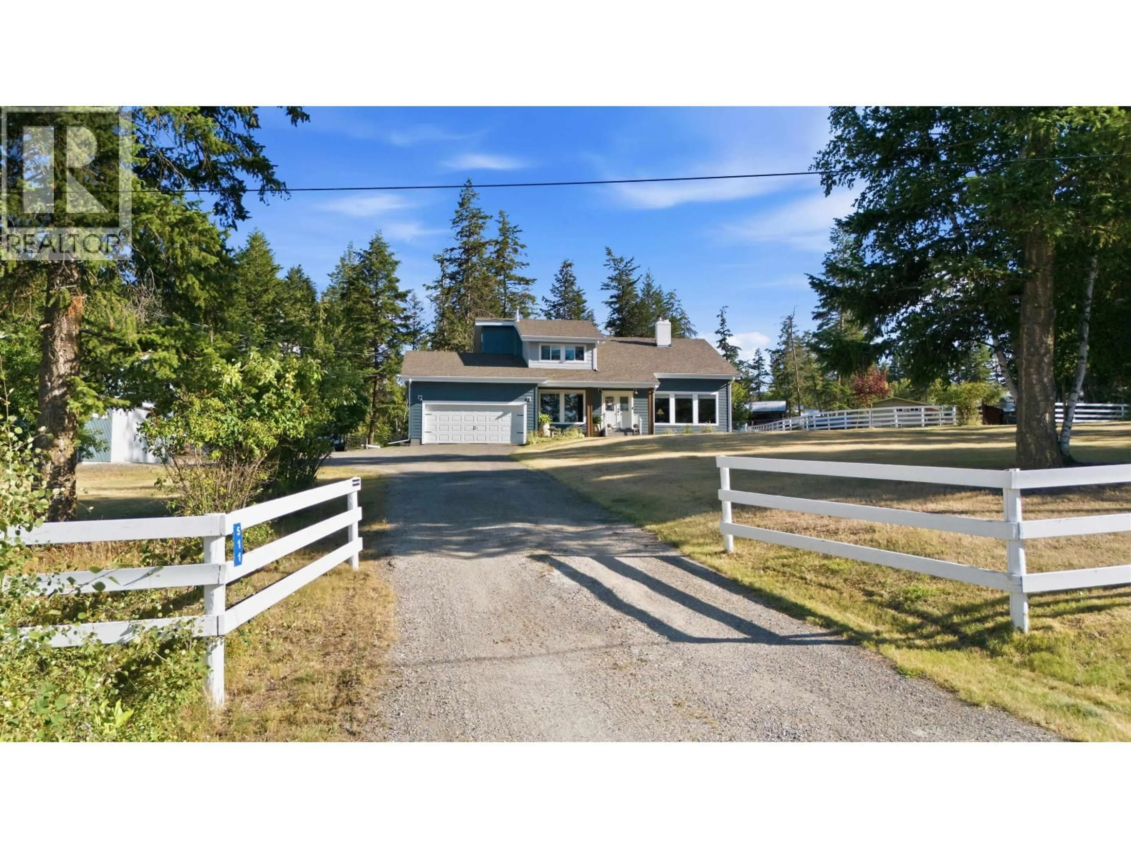 A pic from outside/outdoor area/front of a property/back of a property/a pic from drone, street for 511 TAMARACK ROAD, Williams Lake British Columbia V2G4J2