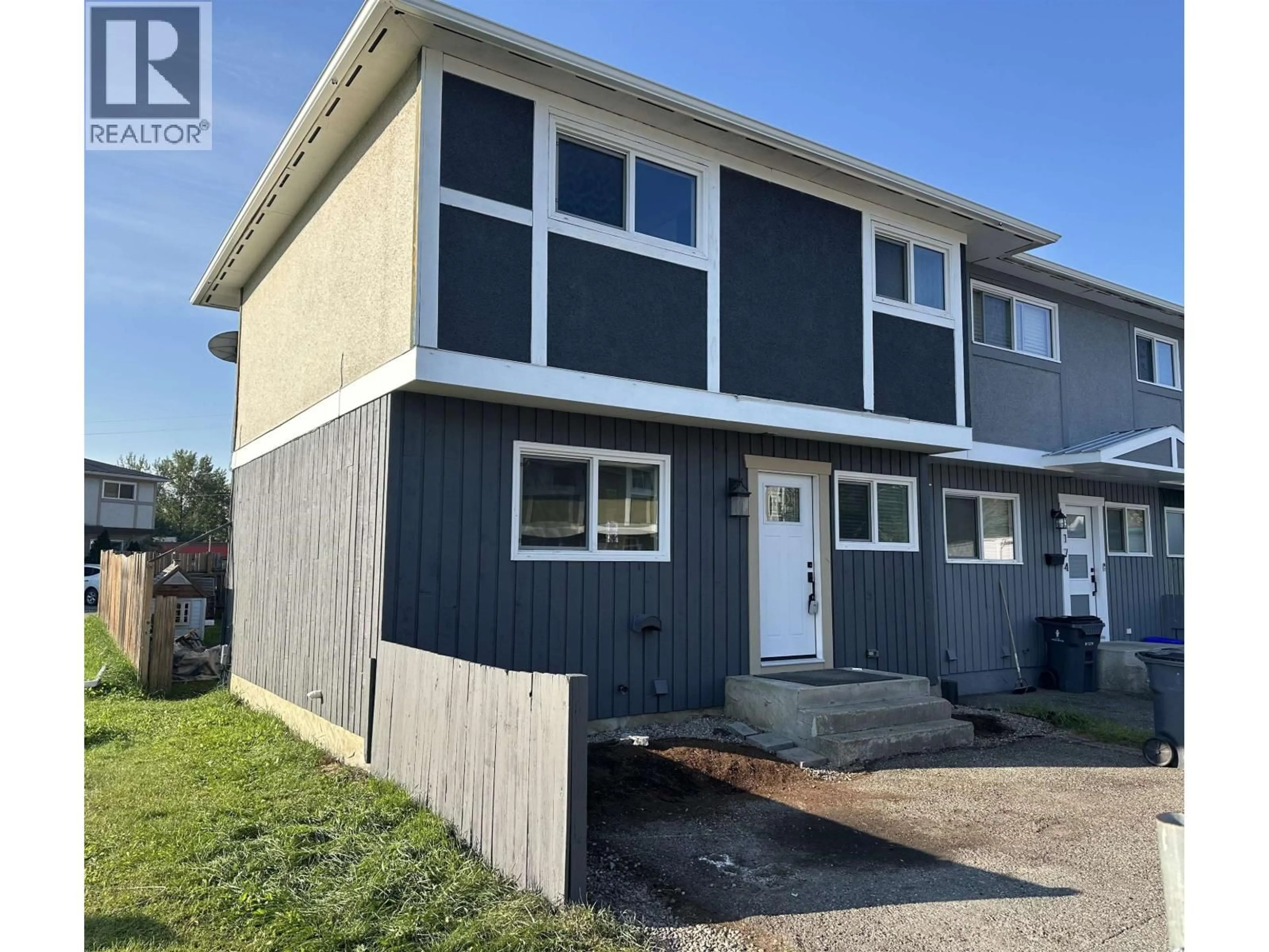 Home with vinyl exterior material, street for 178 MCEARCHERN PLACE, Prince George British Columbia V2M5N7