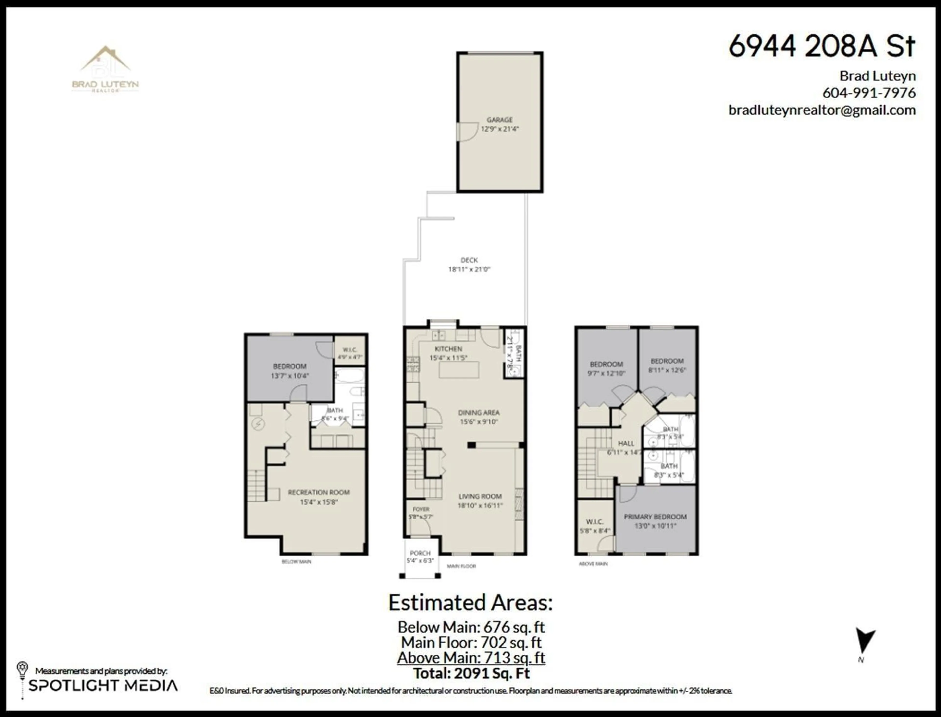 Floor plan for 6944 208A STREET, Langley British Columbia V2Y0G1